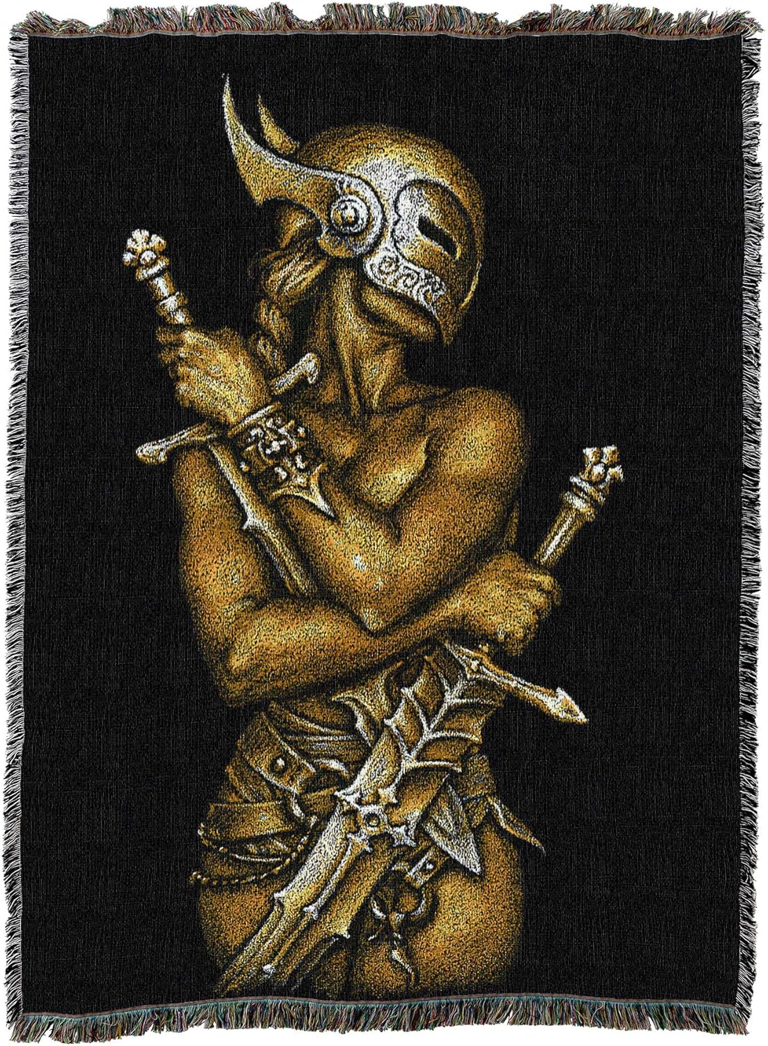 Pure Country Weavers Amazona Blanket by Ciruelo - Gift Fantasy Tapestry Throw Woven from Cotton - Made in The USA (72x54)