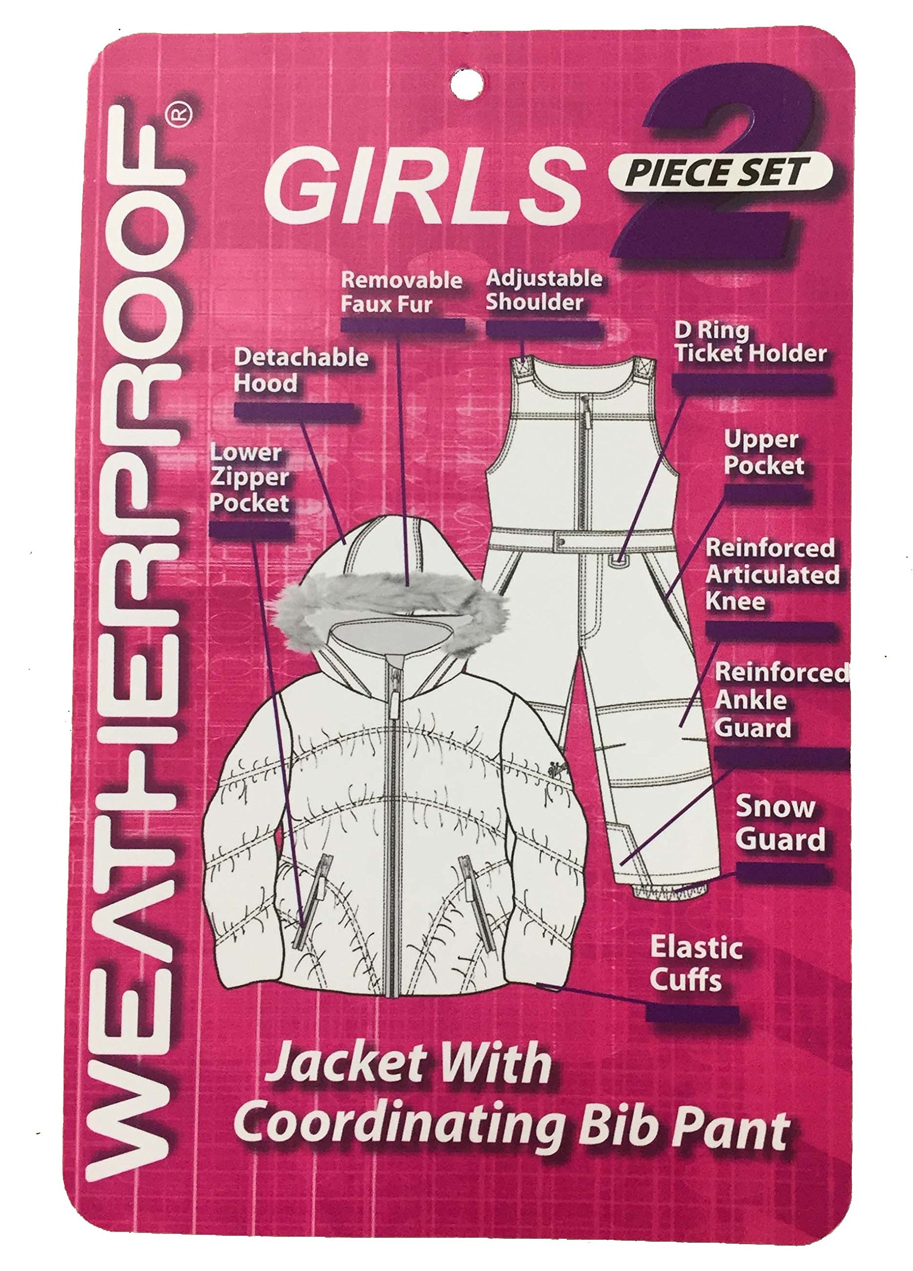 Amazon.co.jp: WEATHERPROOF (ウェザープルーフ) ガールズ キッズ