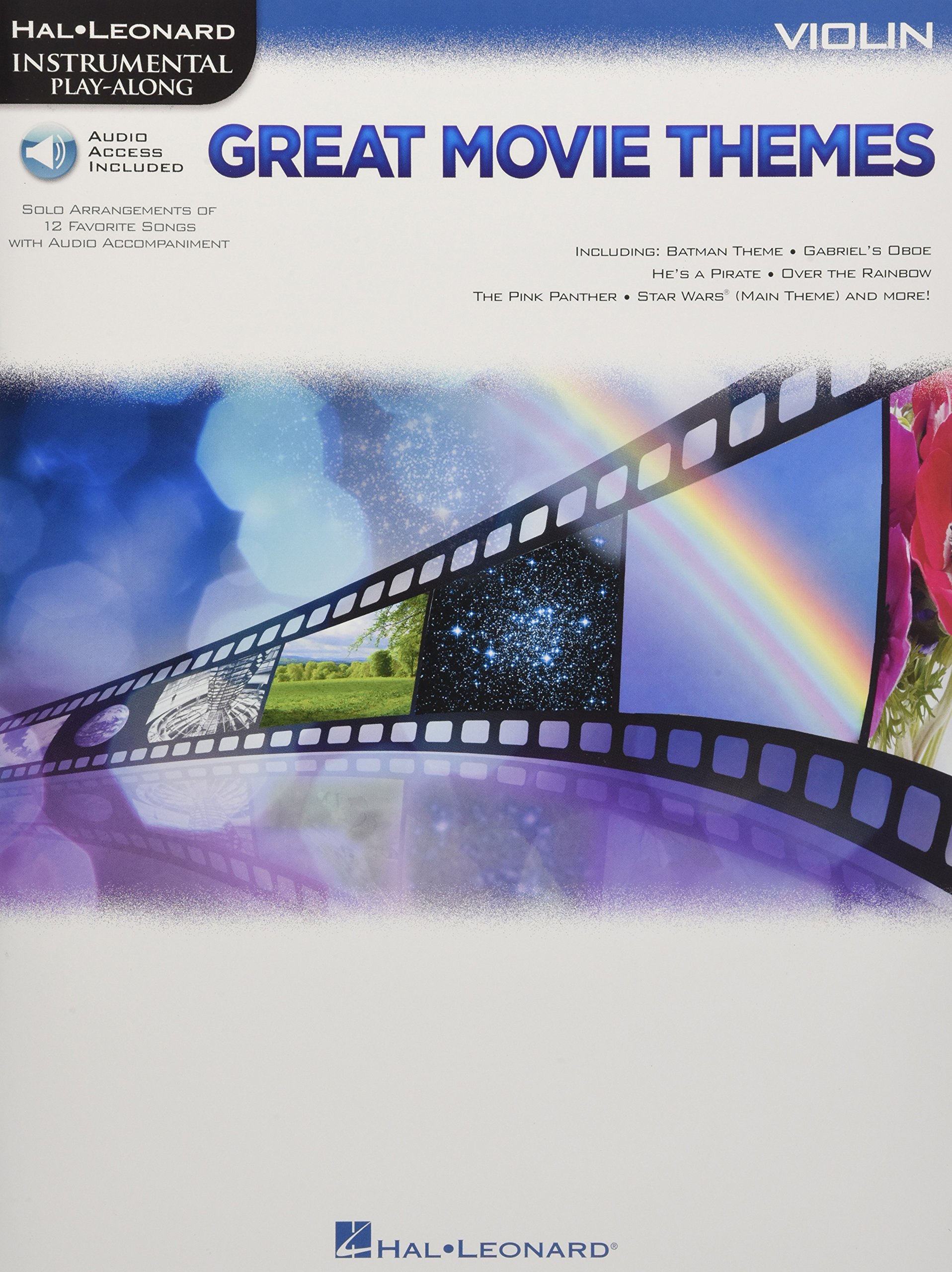 Instrumental Play-Along Great Movie Themes: Violin (Hal Leonard Instrumental Play-along) (Includes Online Access Code)
