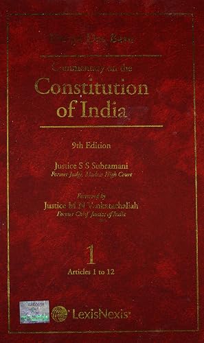 Commentary on the Constitution of India; Vol 1 ; (Covering Articles 1 to 12)