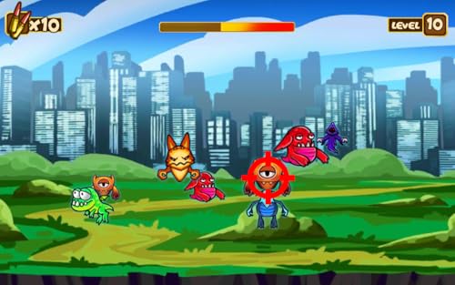 Falling Monster: Shoot Them All