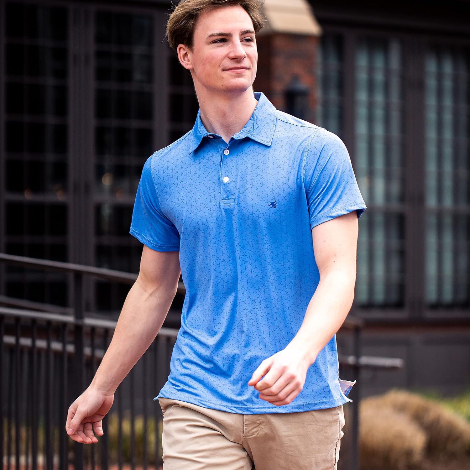 ChalkTalkSPORTS Hockey Short Sleeve Polo Shirts - Mens Hockey Performance Sport Polo - Youth & Adult Sizes - Image 6