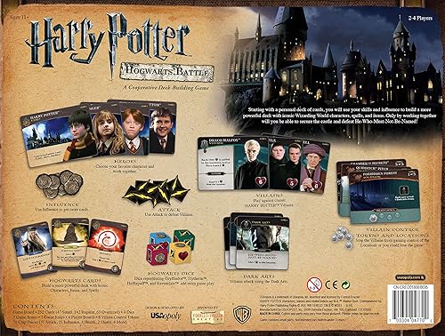 Miniatura 2 de Juego de mesa Harry Potter Hogwarts Battle idioma español no garantizado