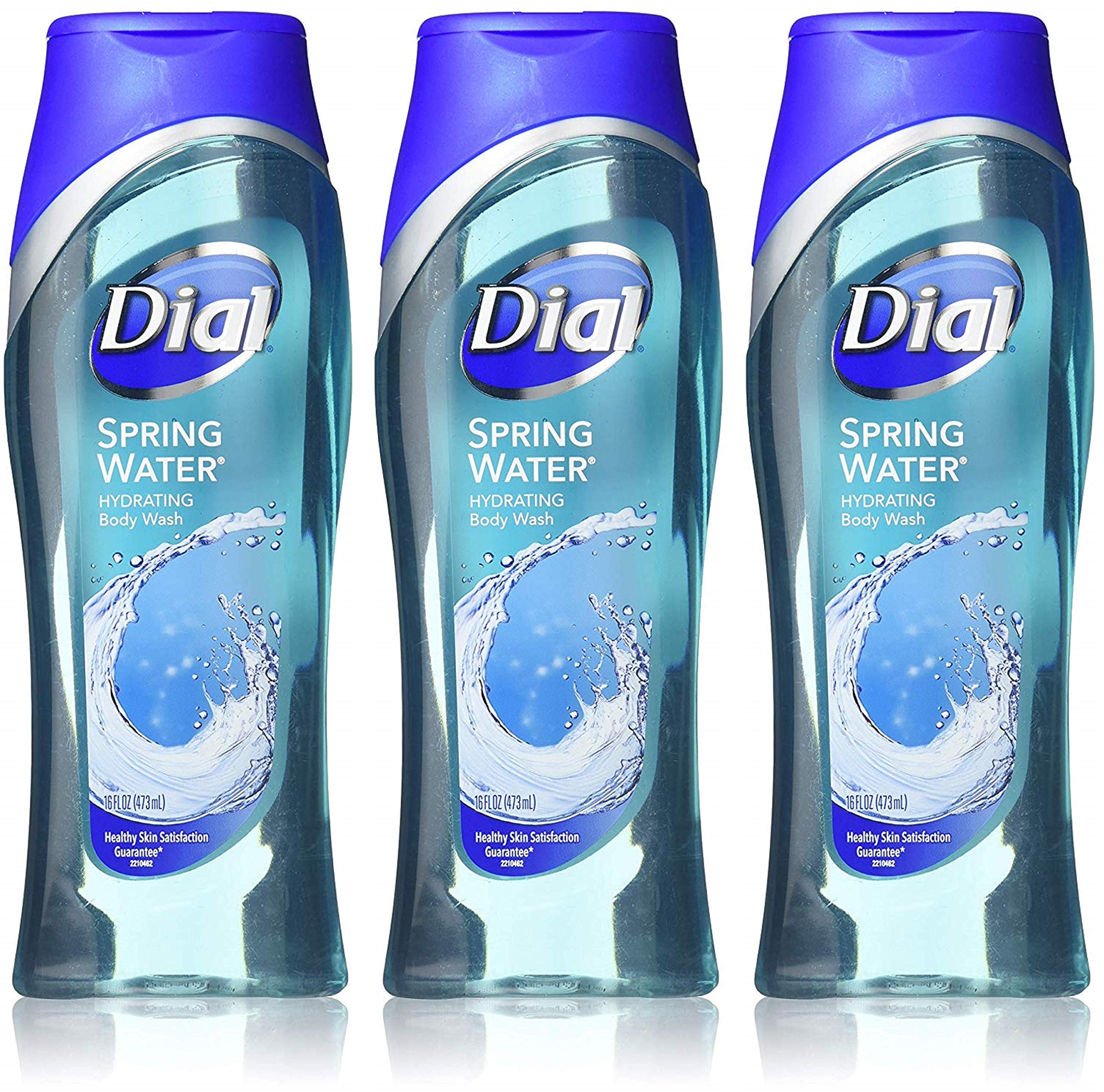 Dial Body Wash Spring Water 16 Ounce Hydrating 473ml Pack