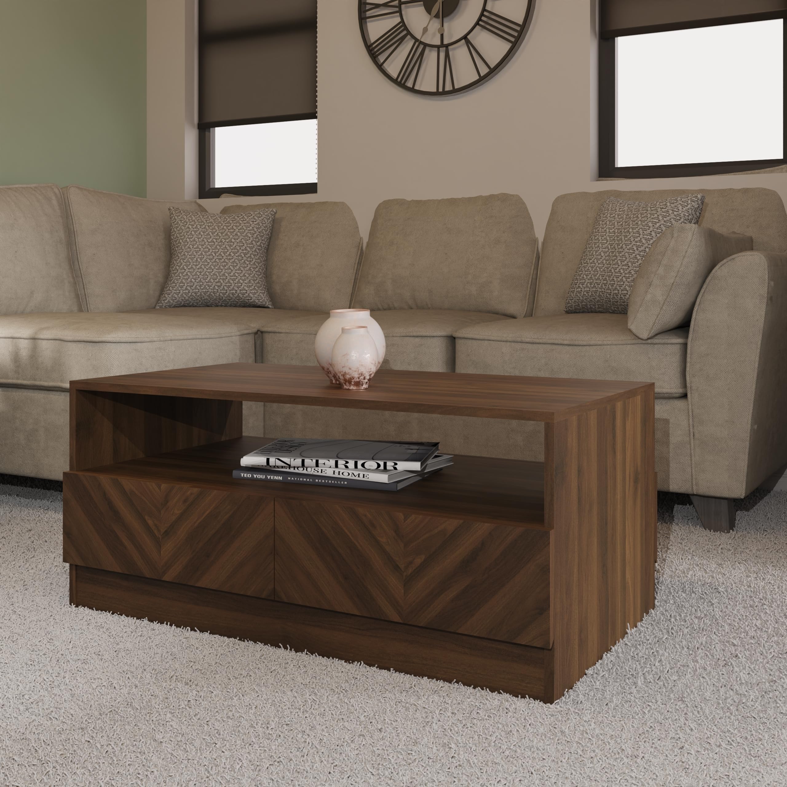 - Gfw Catania Coffee Table Royal Walnut