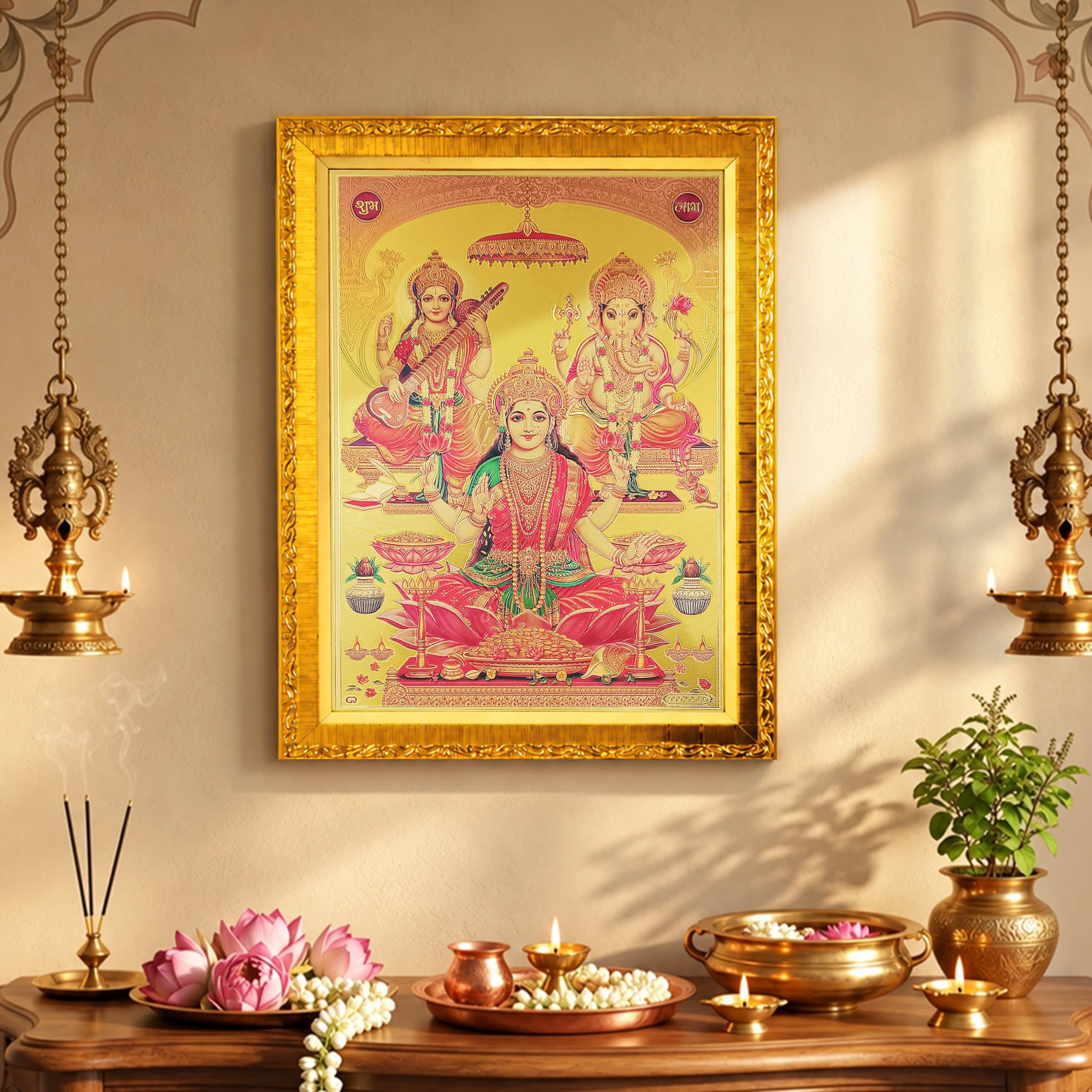 Ashta Lakshmi Photo Frame - Divine Home Decor -9