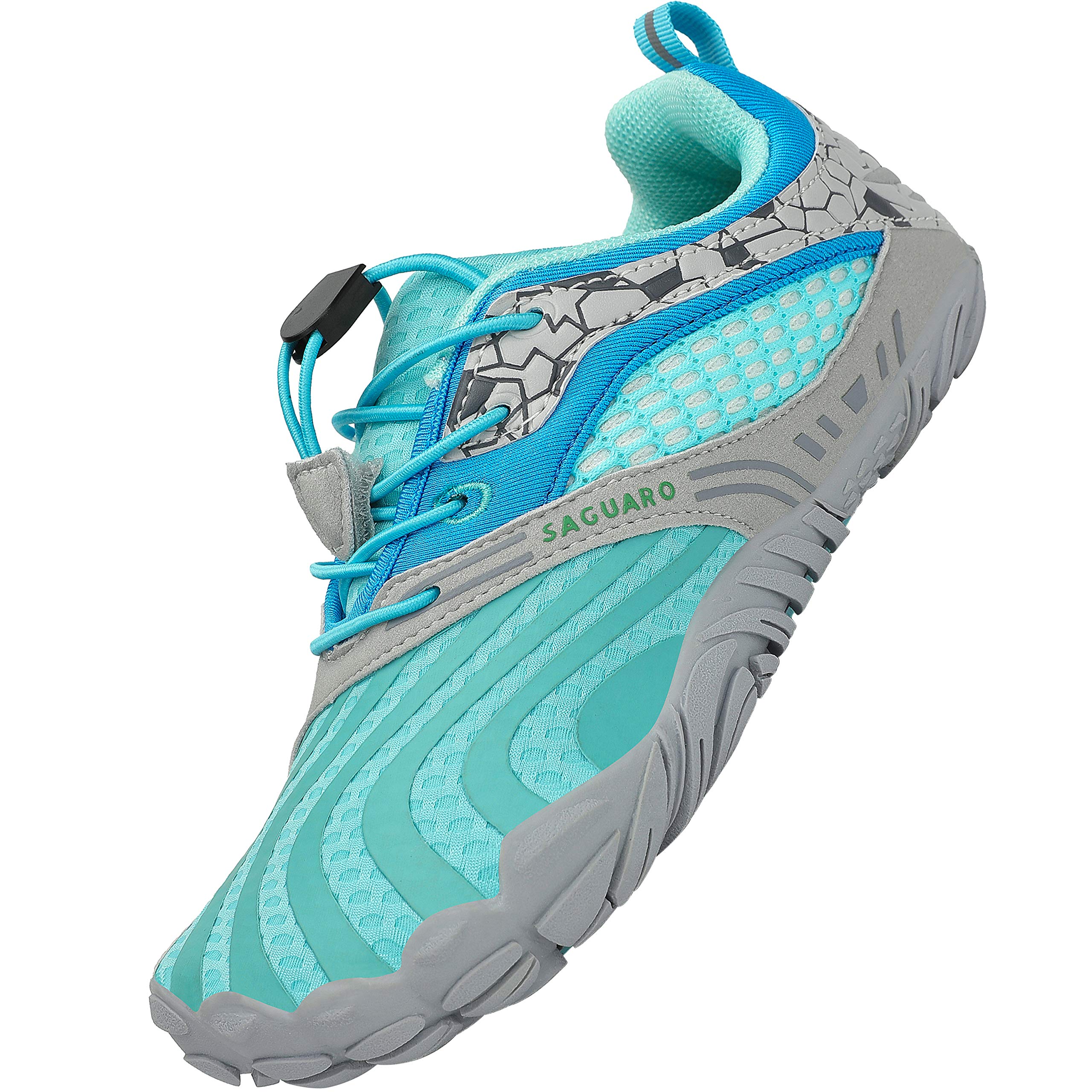 SAGUARO Niño Escarpines Playa Ligeras Zapatos de Agua Niña Secado Rápido Zapatos de Agua para Buceo Impermeables Verano Calzado de Correr en Montaña, Azul 36