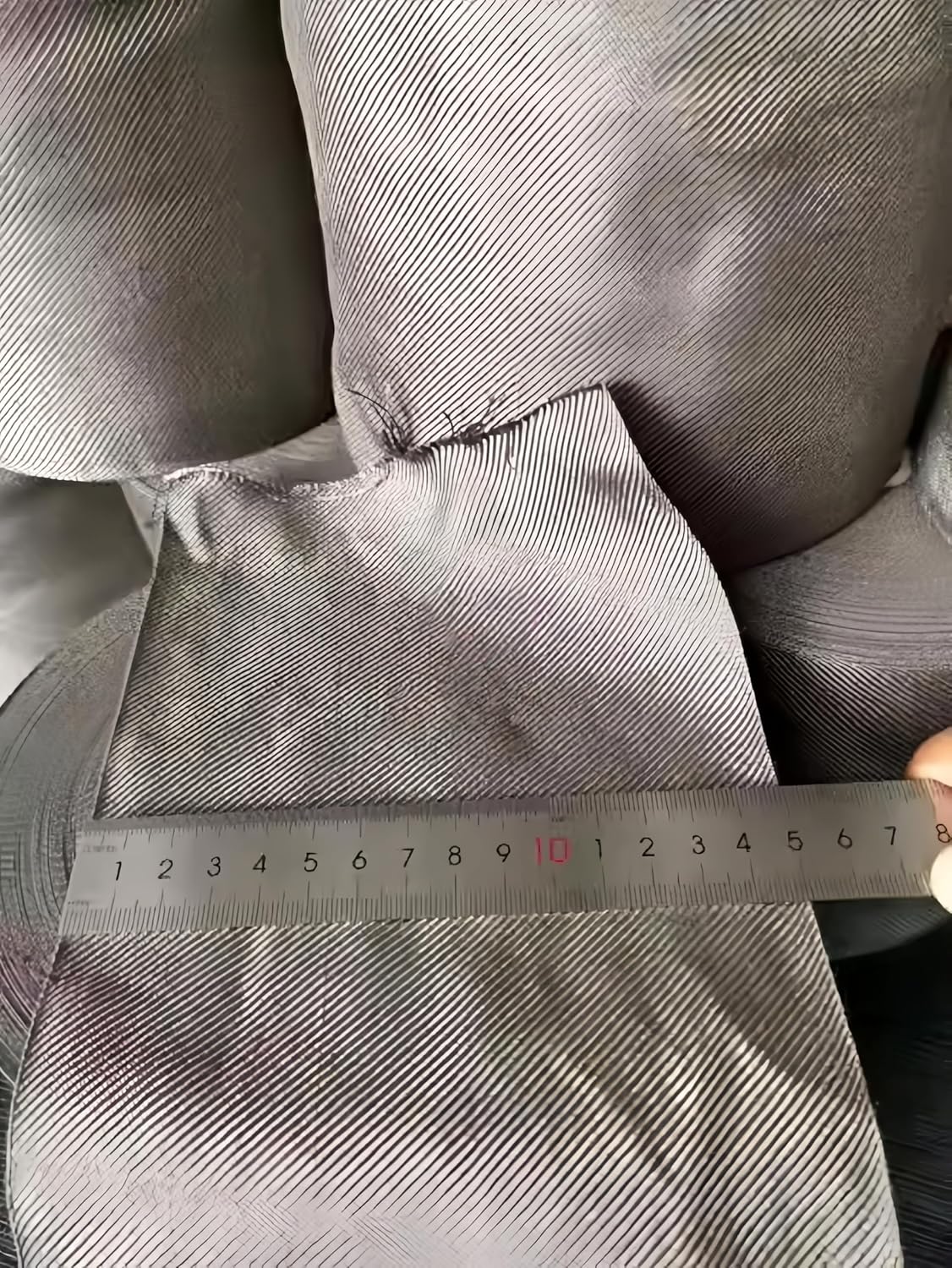 High-Temperature Resistant 316L Stainless Steel Fiber Cloth for Glass Polishing and Industrial Applications - Versatile, Durable, and Conductive(50mm)