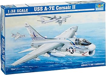 Amazon | トランペッター 1/32 米海軍 USS A-7E コルセアII 攻撃