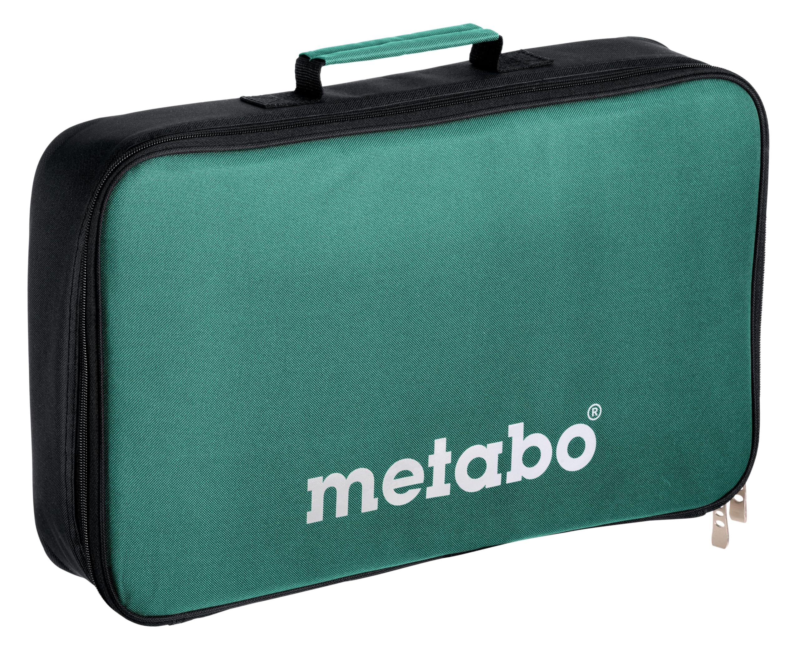 Metabo akumulatorowa piła do drewna – 600856500 – Piła ogrodowa z akumulatorem i ładowarką, mała pilarka łańcuchowa 15 cm – W zestawie torba narzędziowa