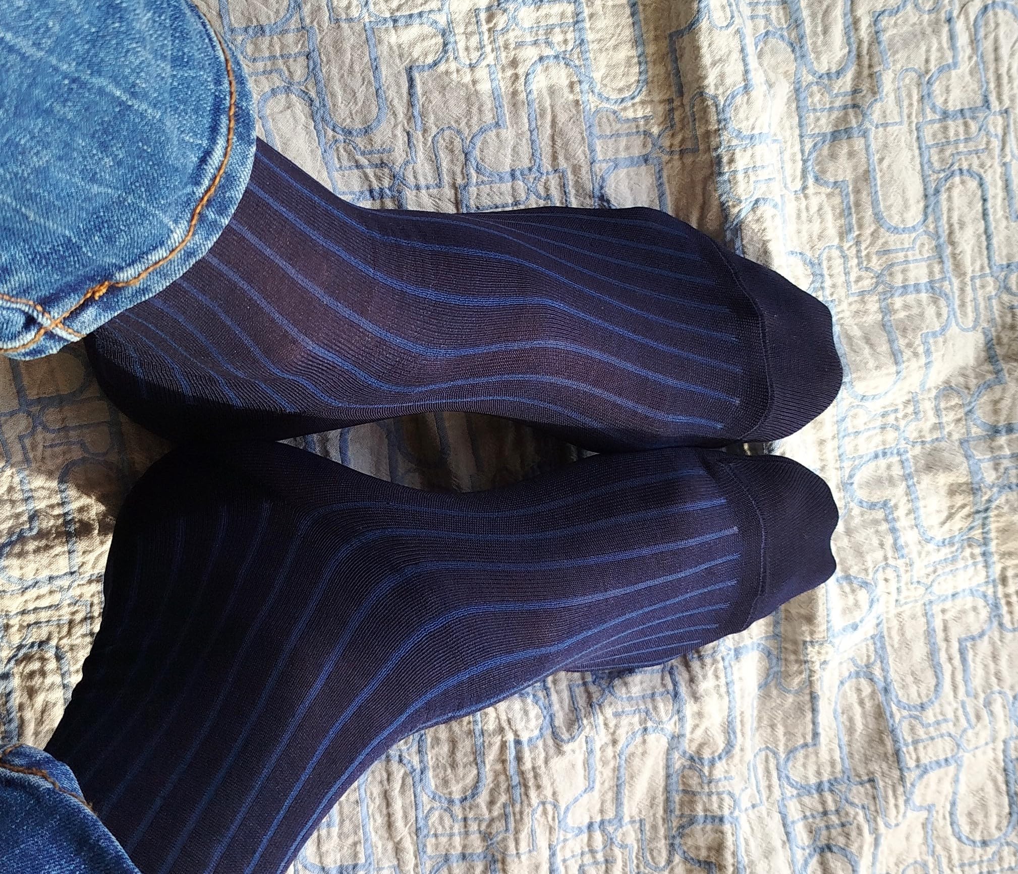 Chaussettes élégantes originales businnes unisexe fil d'Écosse.