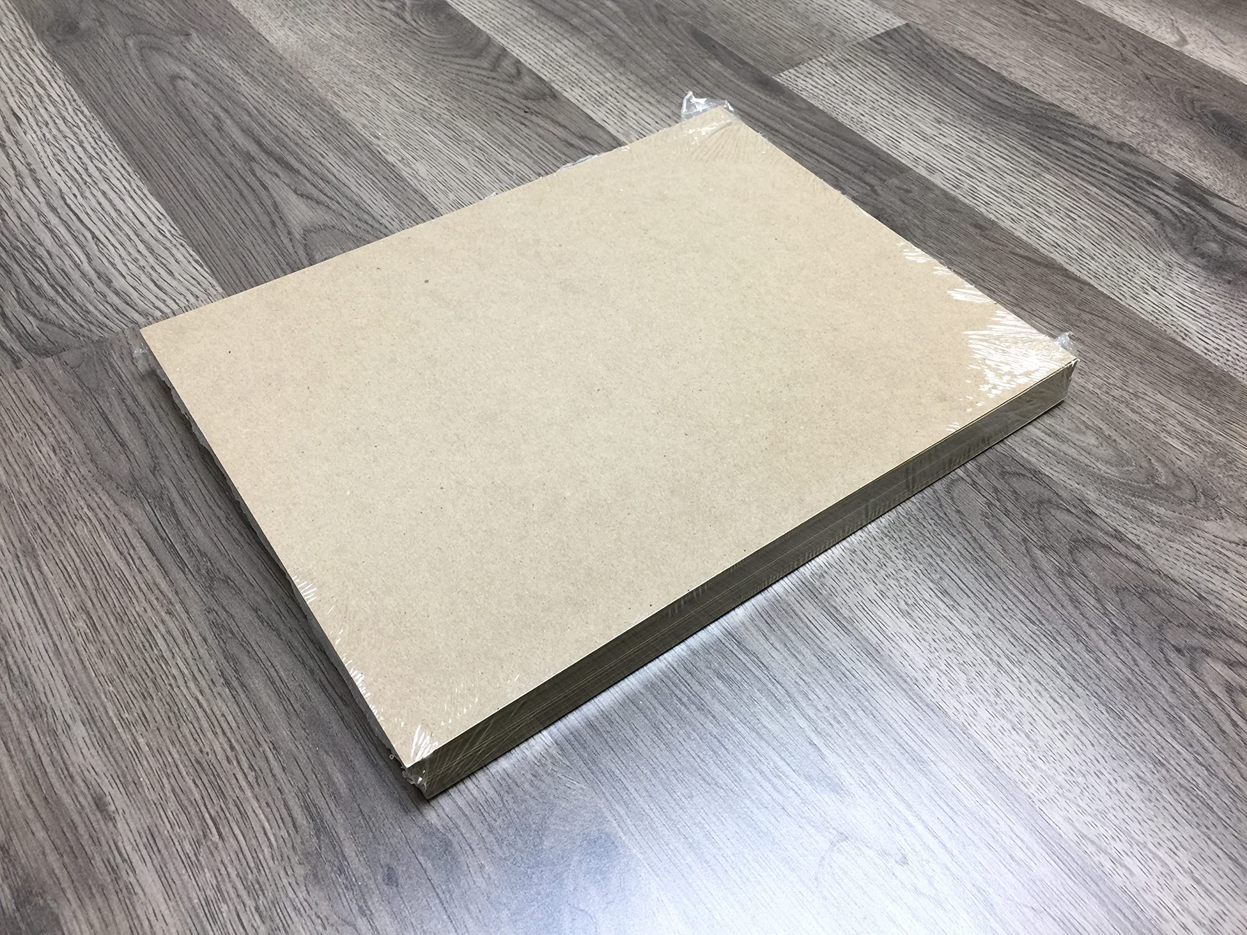 Studio 12 Medium Weight Chipboard Sheets - 5 Pack, Natural Kraft Brown, 11" X 17", 0.030" Thick
