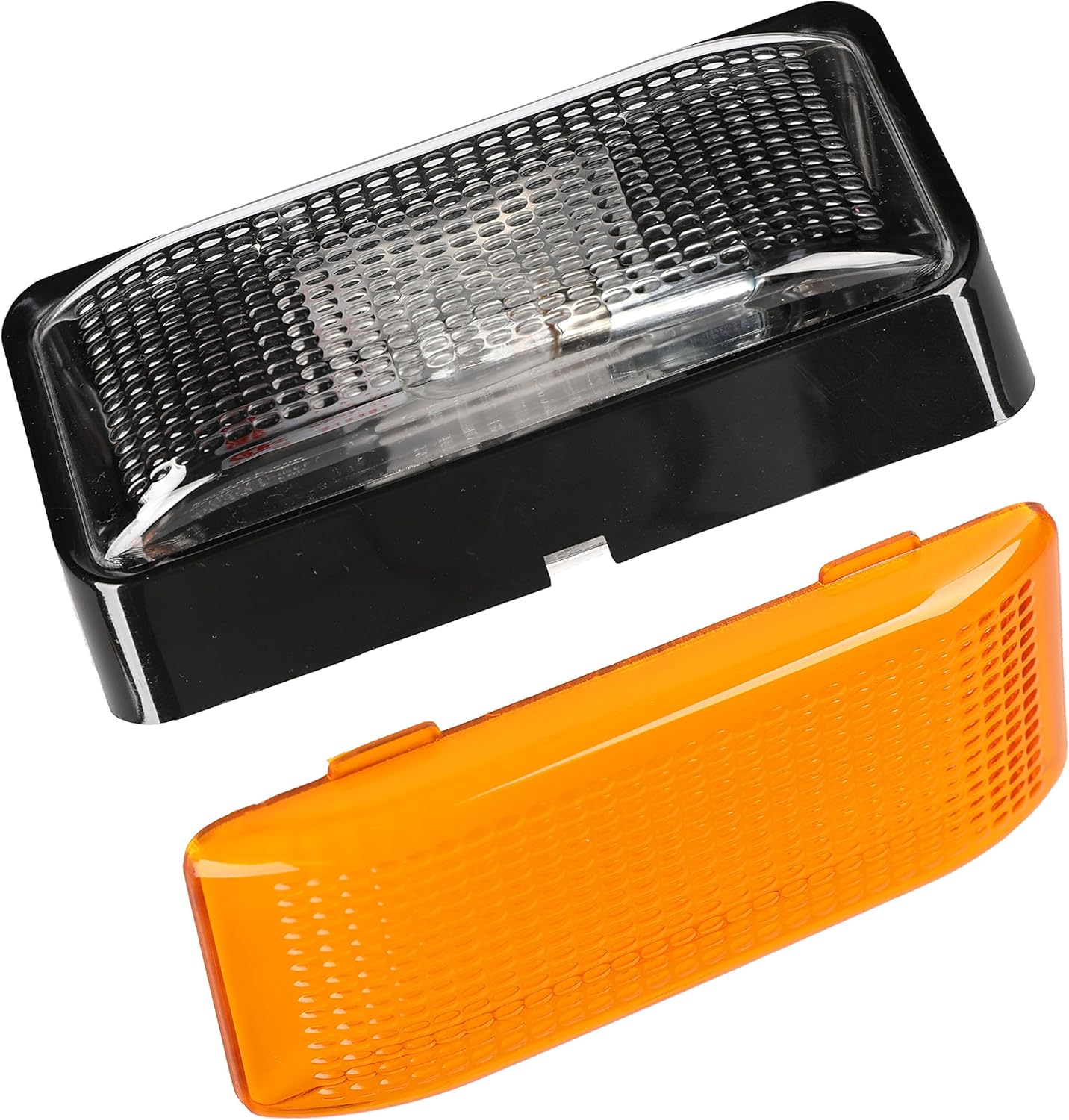 Facon 12V RV Exterior Porch Utility Light with Replaceable