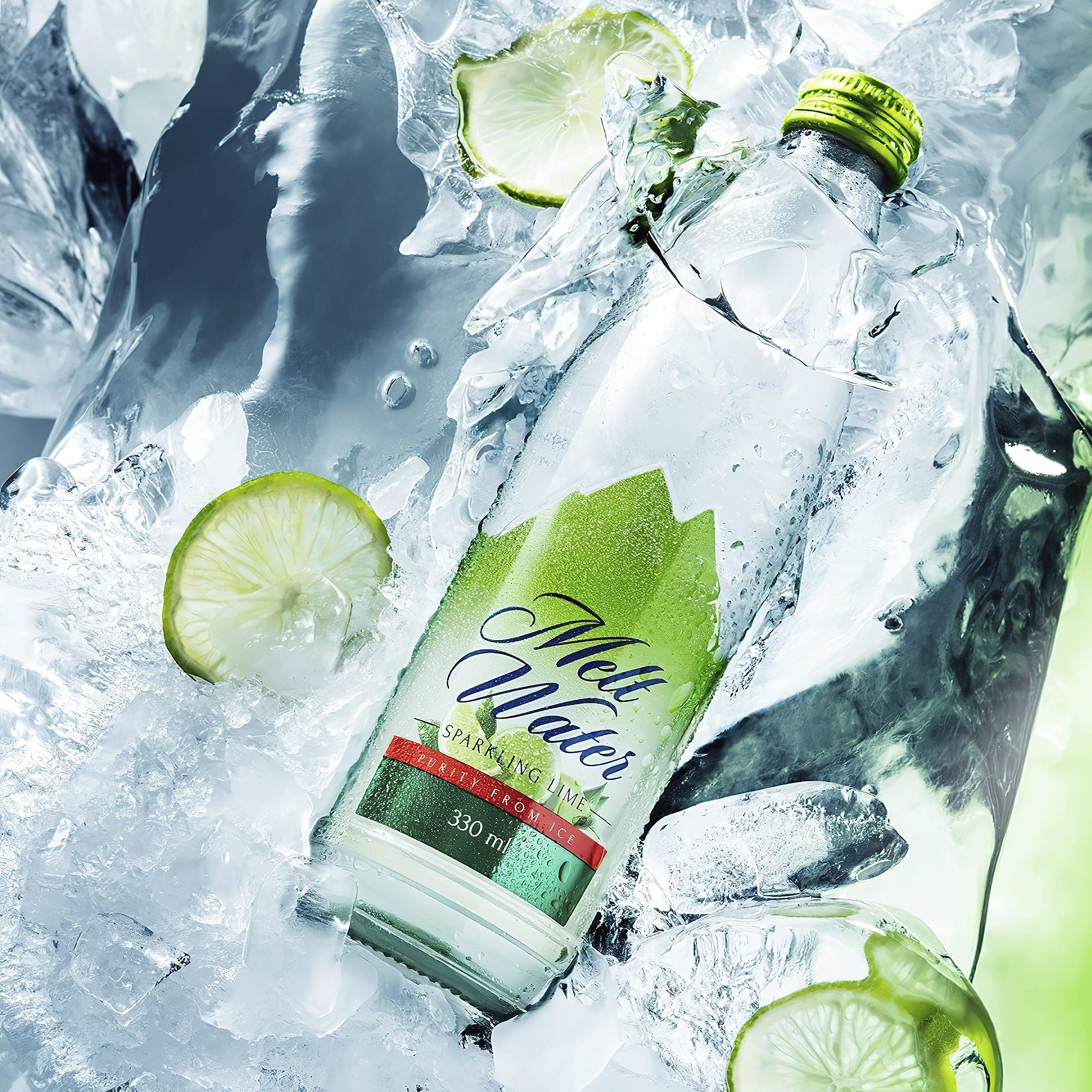 Buy Melt Sparkling Water Created by Ice Sparkling Natural Mineral