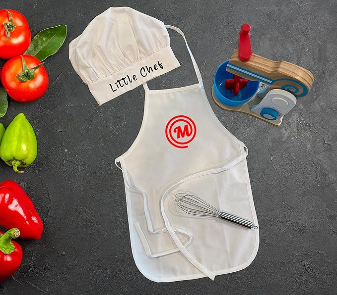 Style Secrets Baby Chef Polycotton Apron and Chef Cap Set for Photo-shoots, Fun, Activity, etc ( 2-24 Months )