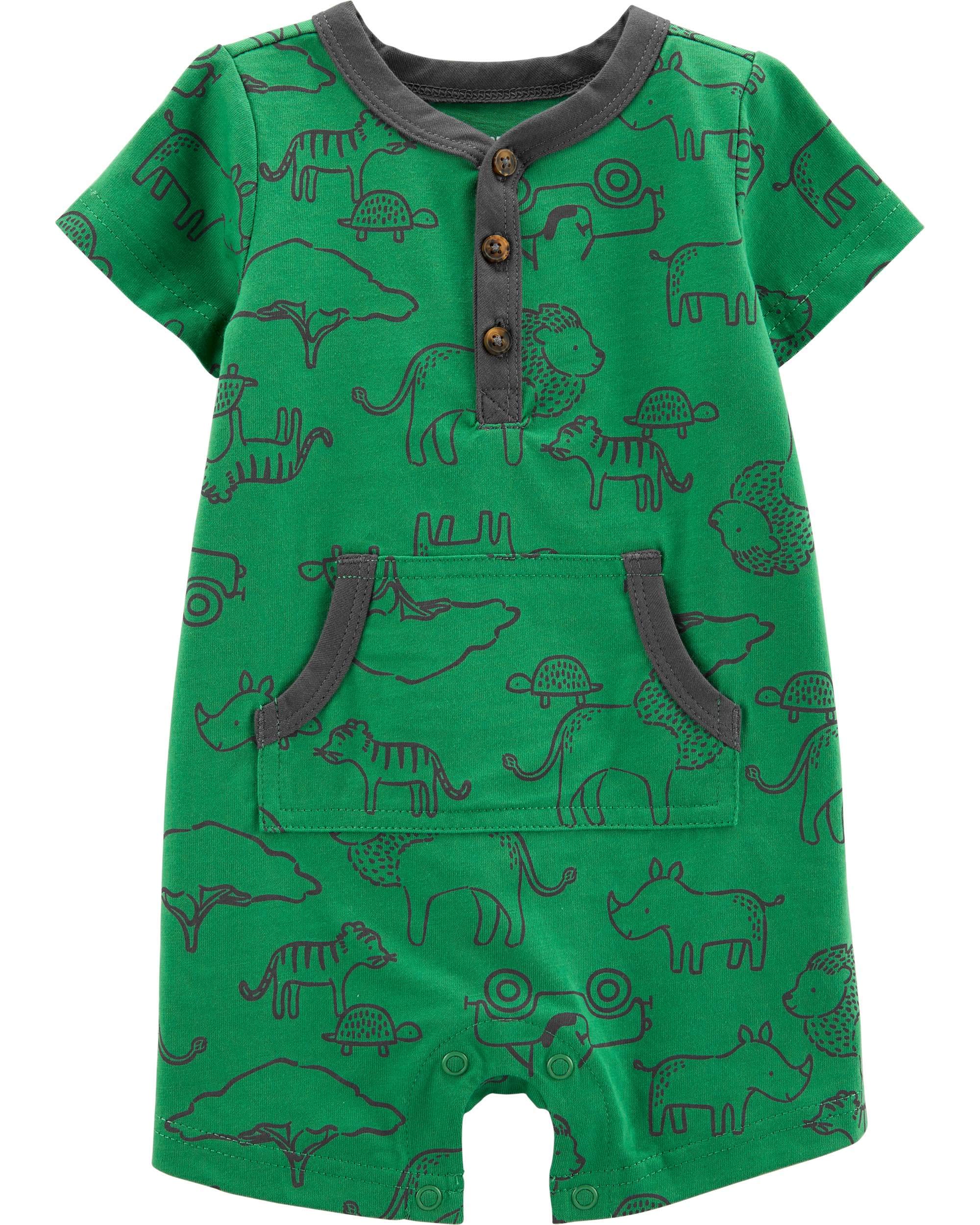 Carter'sChild of Mine Short Sleeve One Piece Romper