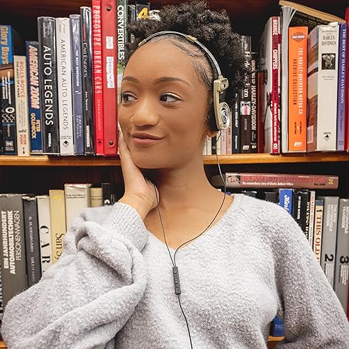 Miniatura 5 de Koss Porta Pro - Auriculares en la oreja de edición limitada Rhythm beige micrófono en línea control de volumen y control remoto táctil incluye