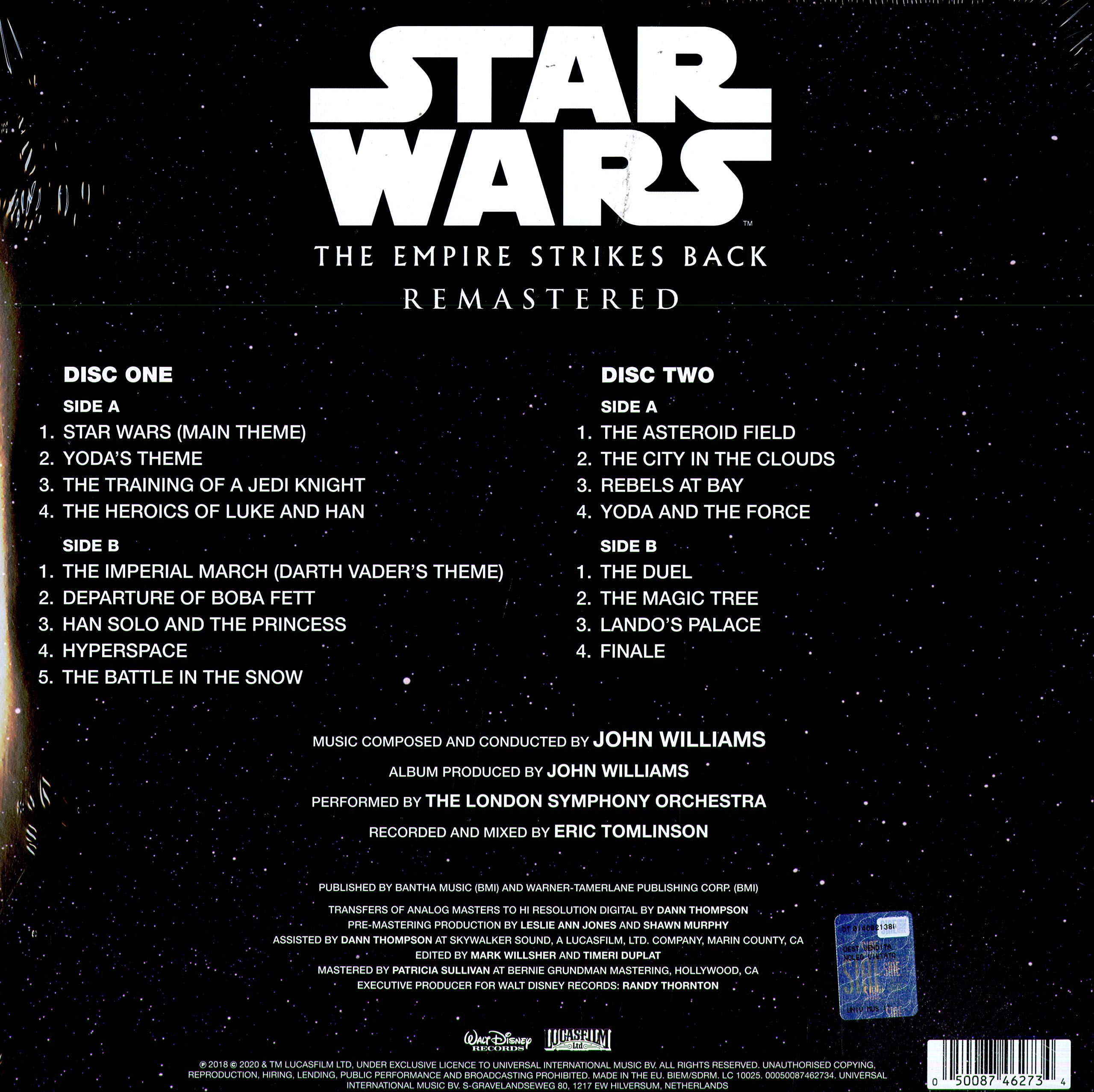 Star Wars: the Empire Strikes Back [Vinyl LP]