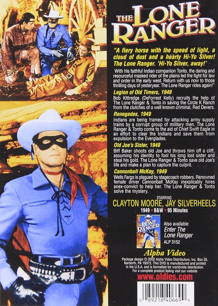 Amazon.com: The Lone Ranger - Volume 1 : Various, Clayton