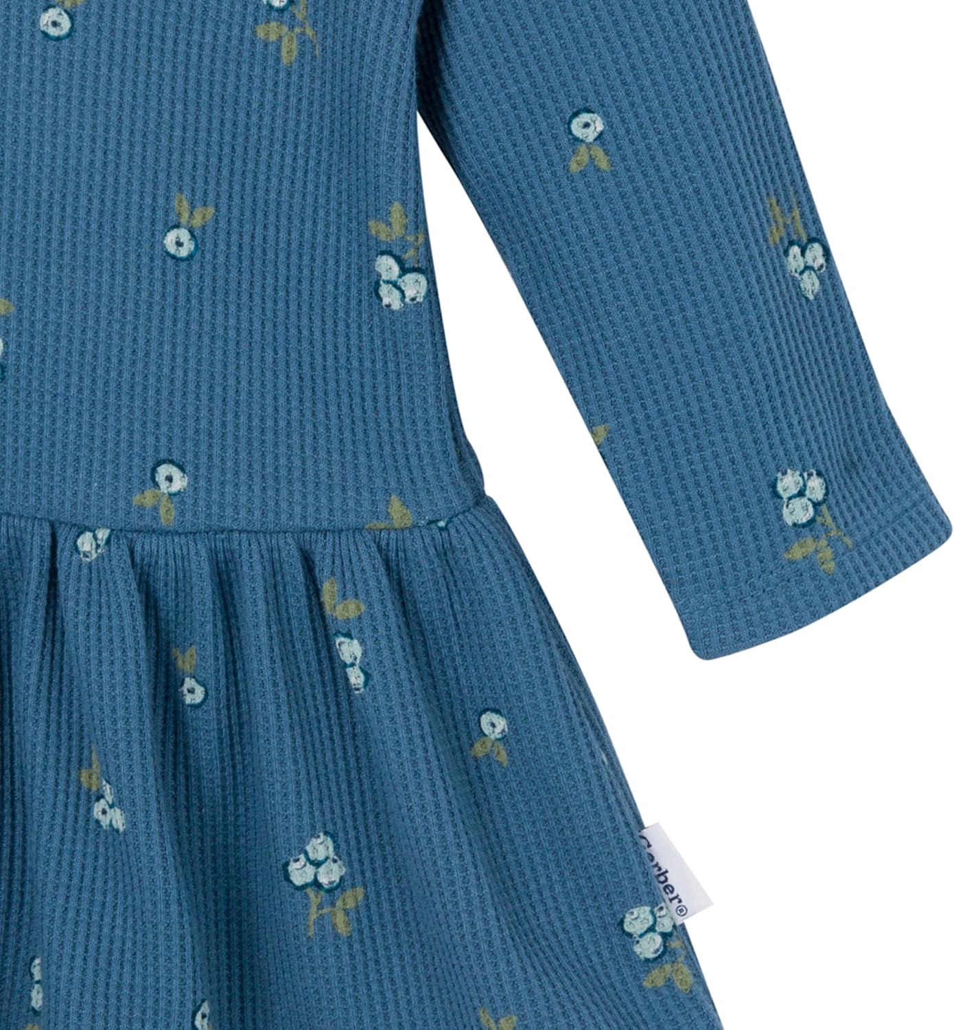 Gerber baby-girls Baby Girls' 2-piece Long-sleeve Dress and Diaper Cover Set - Image 5