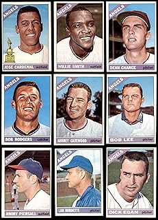 1966 Topps California Angels Team Set California Angels (Set) VG/EX+ Angels