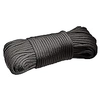 Vista 2 de Yaxa Basics Cuerda de paracaídas tipo III de 550, núcleo de 7 hebras, cuerda de utilidad versátil para acampar, alta resistencia - 5/32 pulgada x