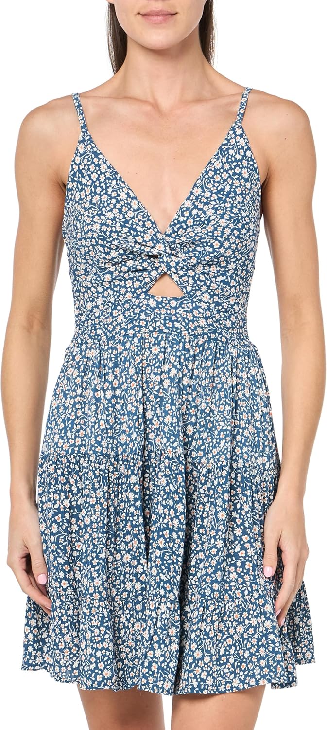 Angie Women's Angie Women's Peekaboo Sundress with Tiered Skirt