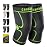 CAMBIVO 2 Pack Knee Brace, Knee Compression Sleeve for Men and Women, Knee Support for Running, Workout, Gym, Hiking, Sports (Green,Small)