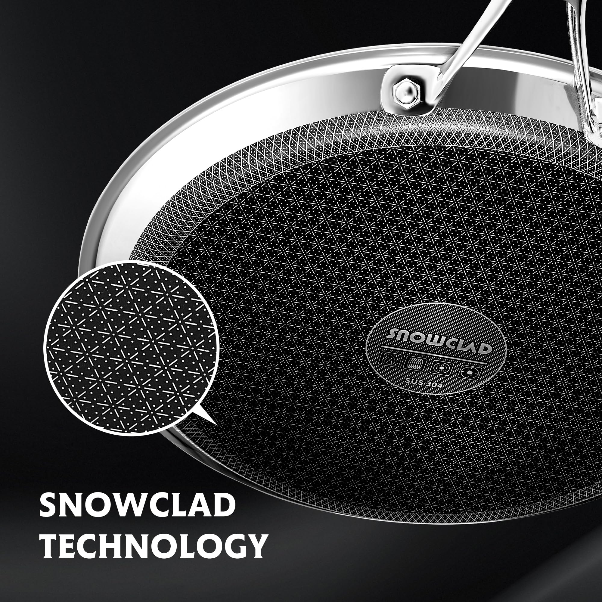 SNOWCLAD Crepe Pan - Perfect Crepes & Pancakes -4 SNOWCLAD Crepe Pan - Perfect Crepes & Pancakes -4