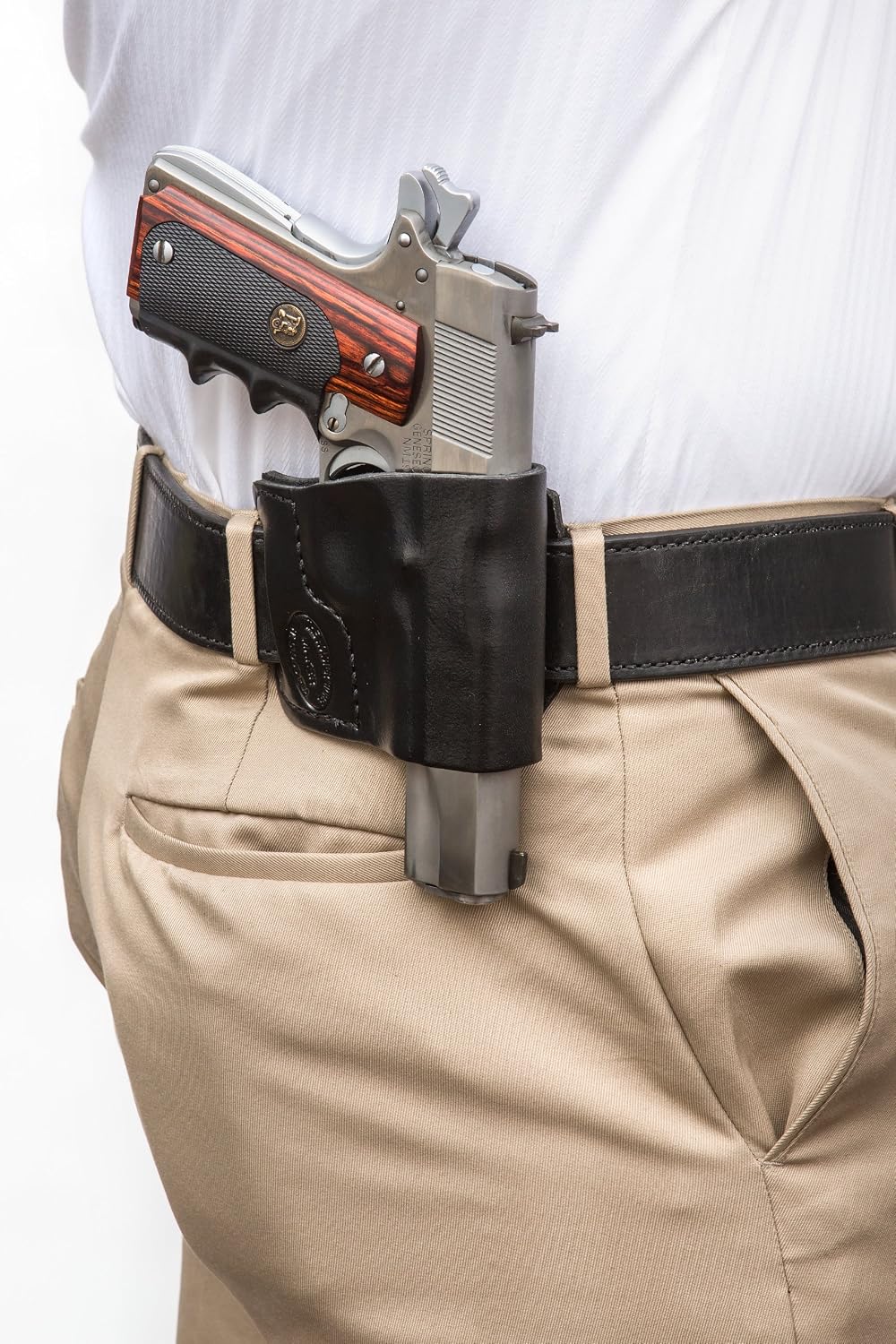 1911 Full Size 5" COLT Kimber ETC Belt Ride Belt Holster Black