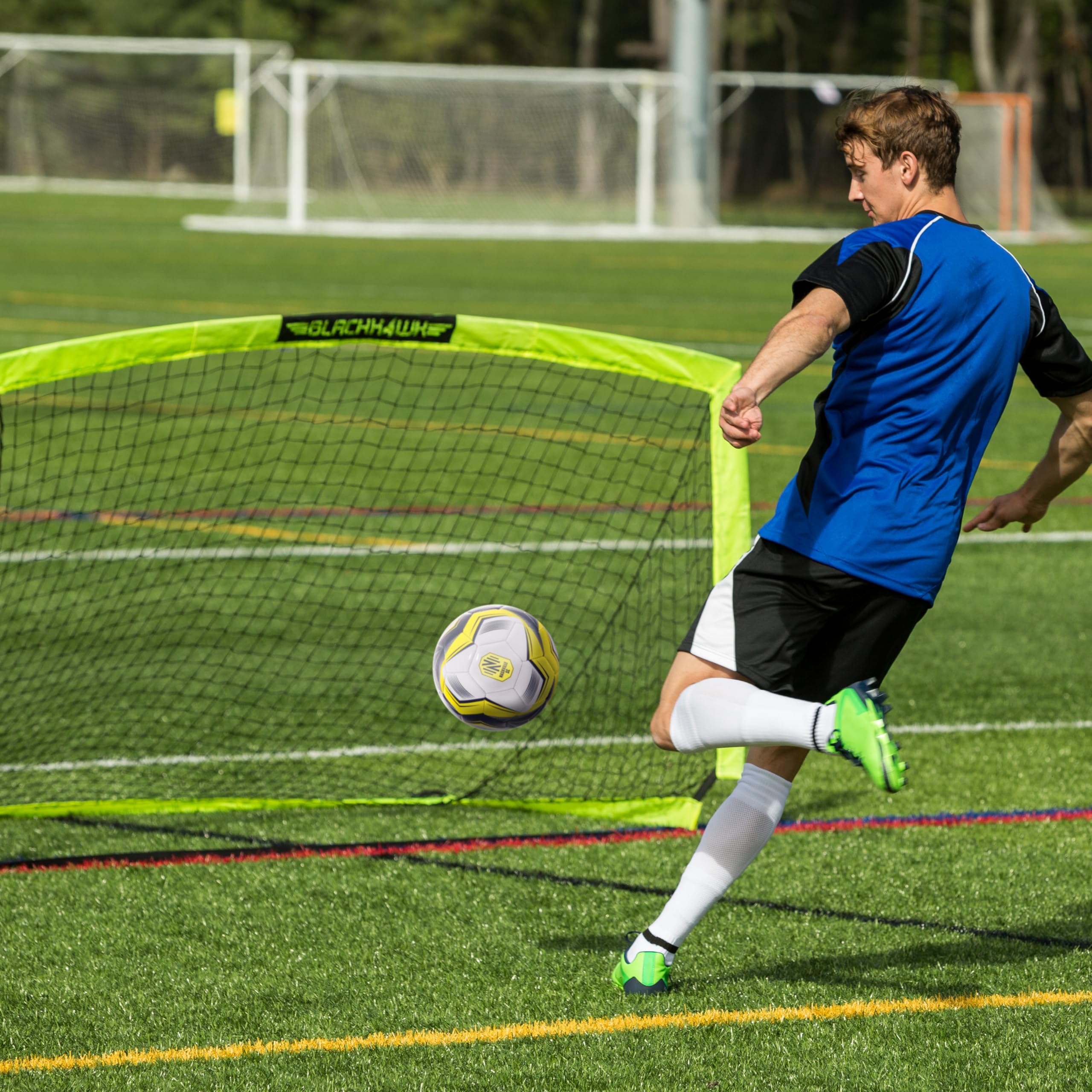Franklin Sports MLS Nashville FC - Balón de fútbol (tamaño Oficial 5, Funda Suave, Resistente a la abrasión, tamaño y Peso Oficiales, Incluye Bomba de Aire)