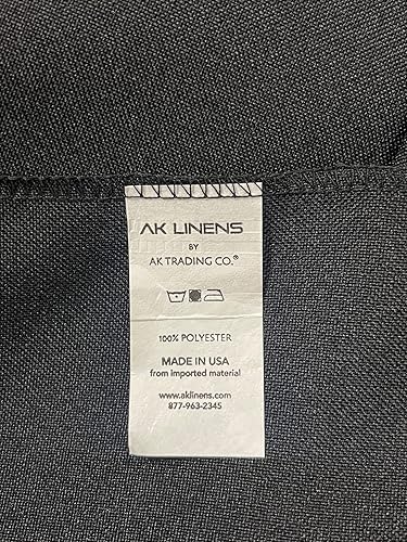 Miniatura 4 de AK-Trading - Mantel rectangular de poliéster de 60 x 126 pulgadas, fabricado en Estados Unidos, color azul rey