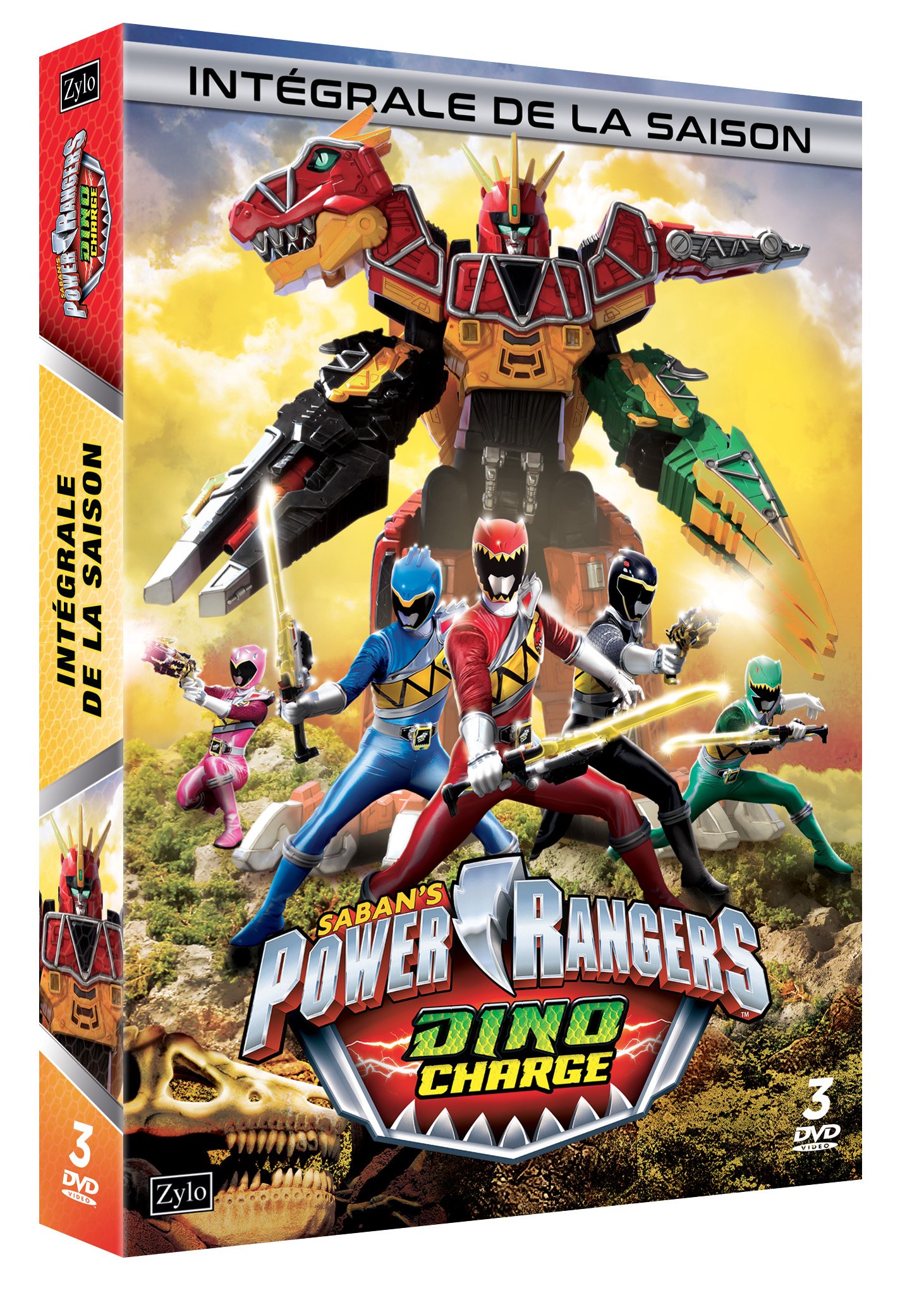 Coffret power rangers dino charge [FR Import]