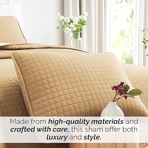 Vista 49 de Fundas Southshore Fine Linens Vilano Springs, para almohada, acolchadas, Microfibra, Pizarra, 20" x 36" 01 - Blanco brillante