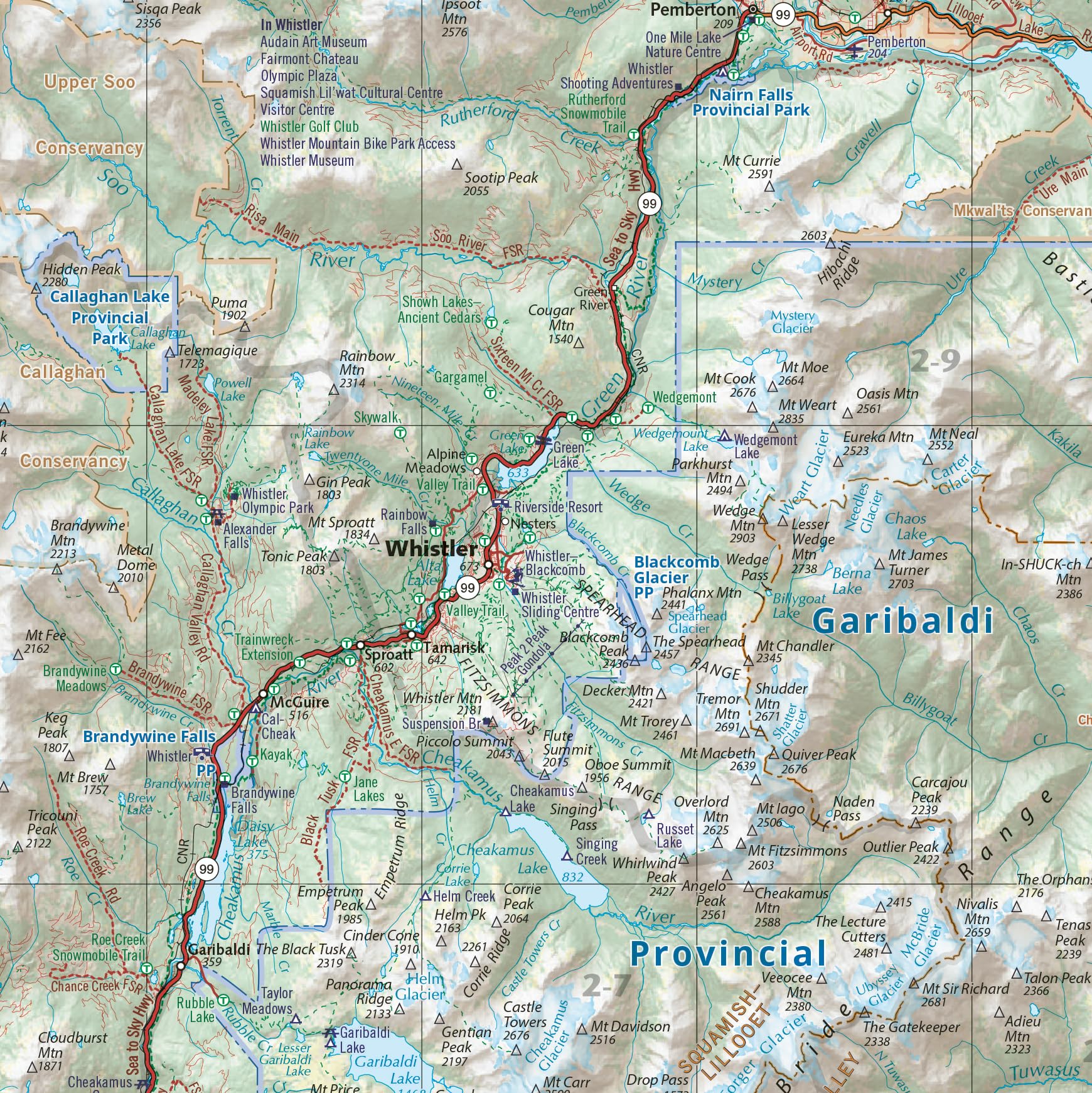 British Columbia Road & Recreation Atlas (Benchmark)