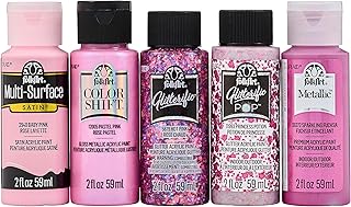 FolkArt Best Acrylic Craft Featuring 5 Premium Pink Formulas, 96424 Pain...
