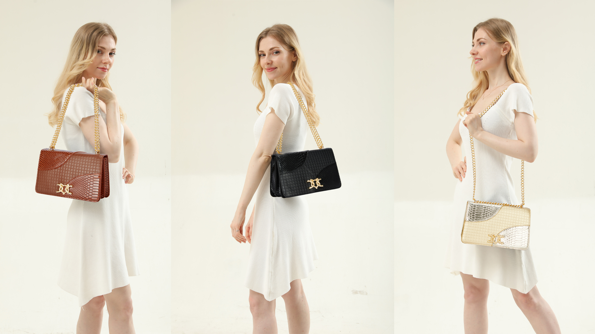 ハンドバッグ CROCO EMBOSSED ELLA MARKET Elisabetta Croc Embossed Handbag | Mark and Graham