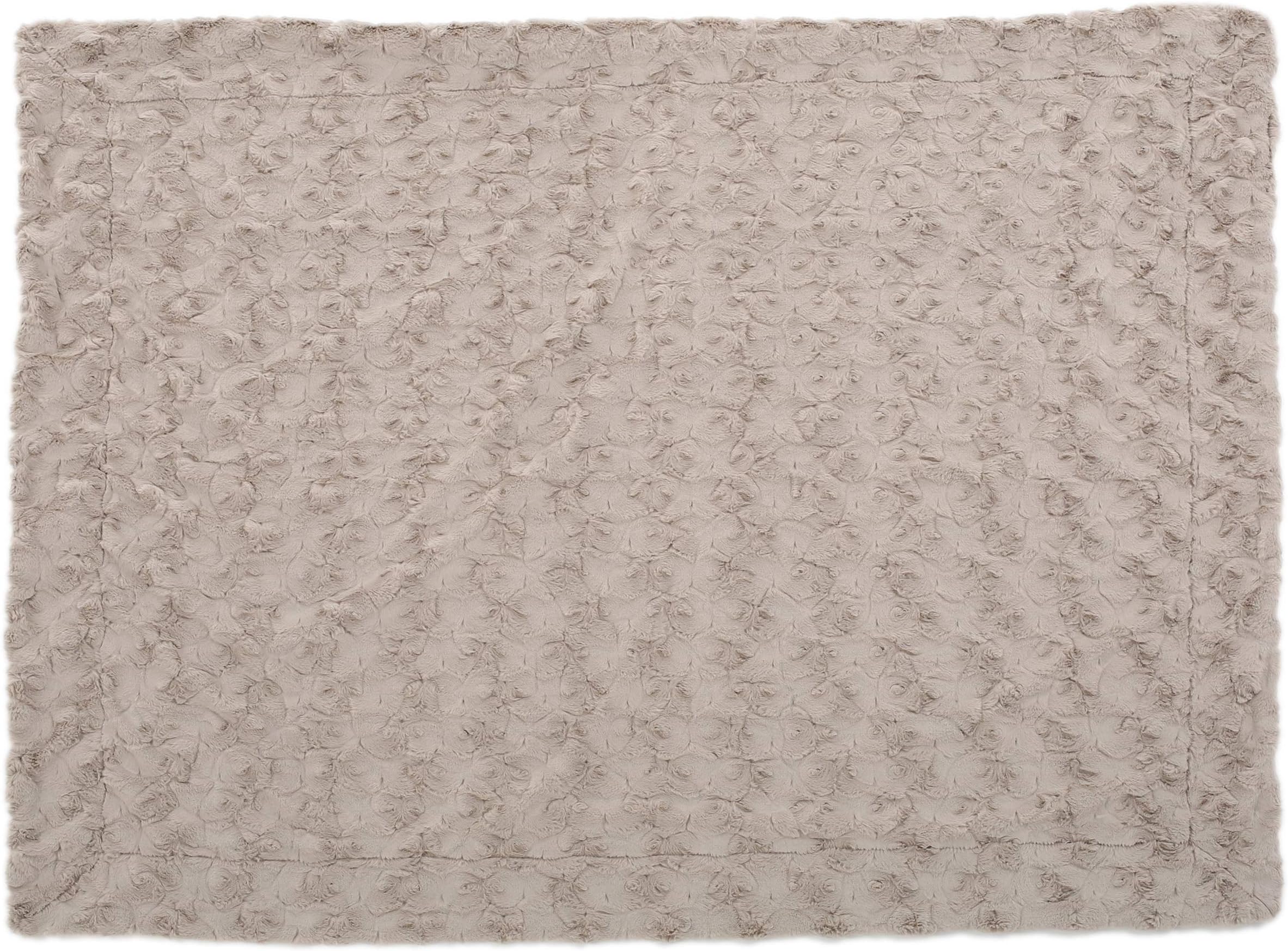 Christopher Knight Home Toscana Faux Fur Throw Blanket, 50" x 60", Pollen