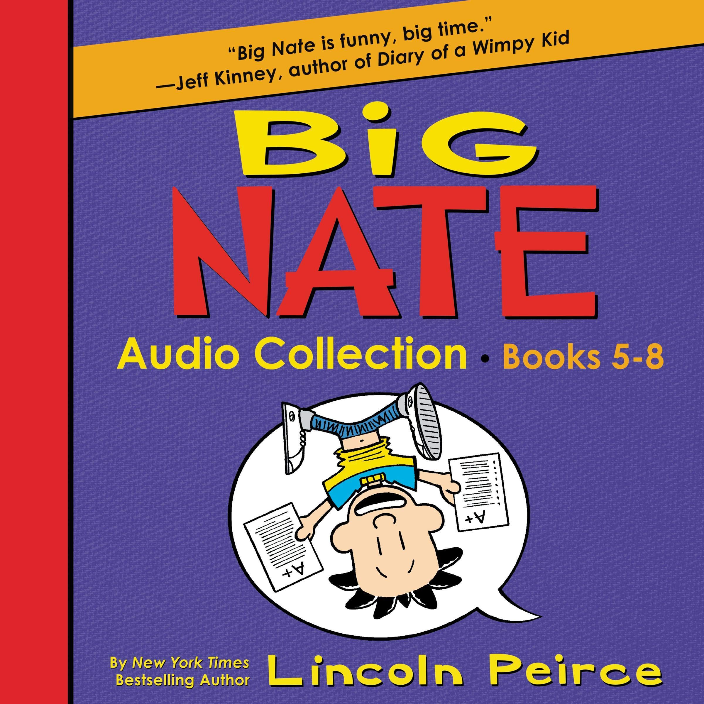 Cover art for Big Nate Audio Collection: Books 5-8
