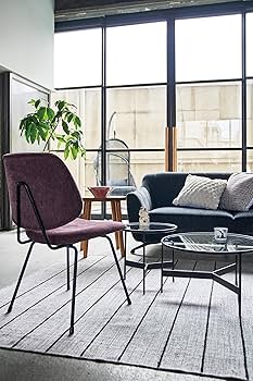 Amazon｜【東谷】ラウンドガラステーブルS HIT-240｜ダイニング