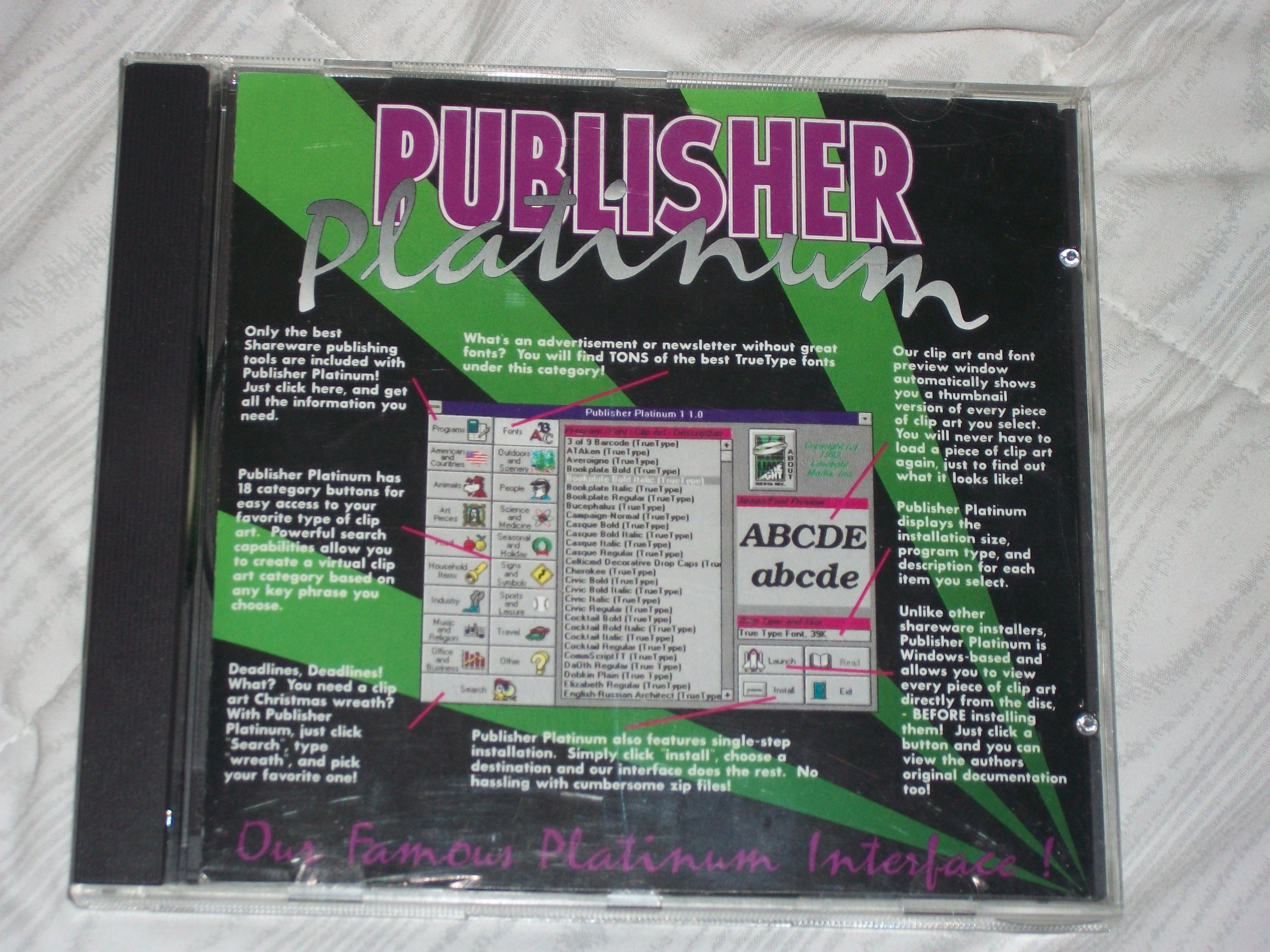 Publisher Platinum