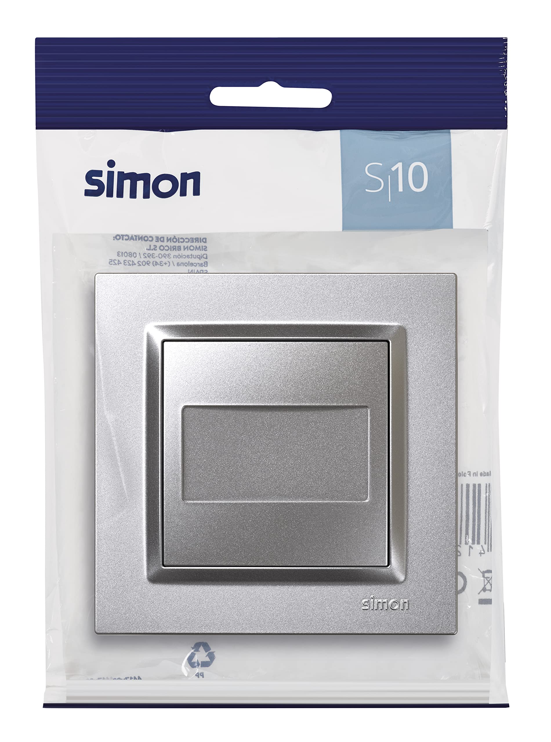 Simon TAPA CIEGA ALUMINIO SIMON 10
