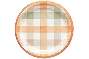 American Greetings 36-Count 7-Inch Dessert Plates for Thanksgiving Celebrations