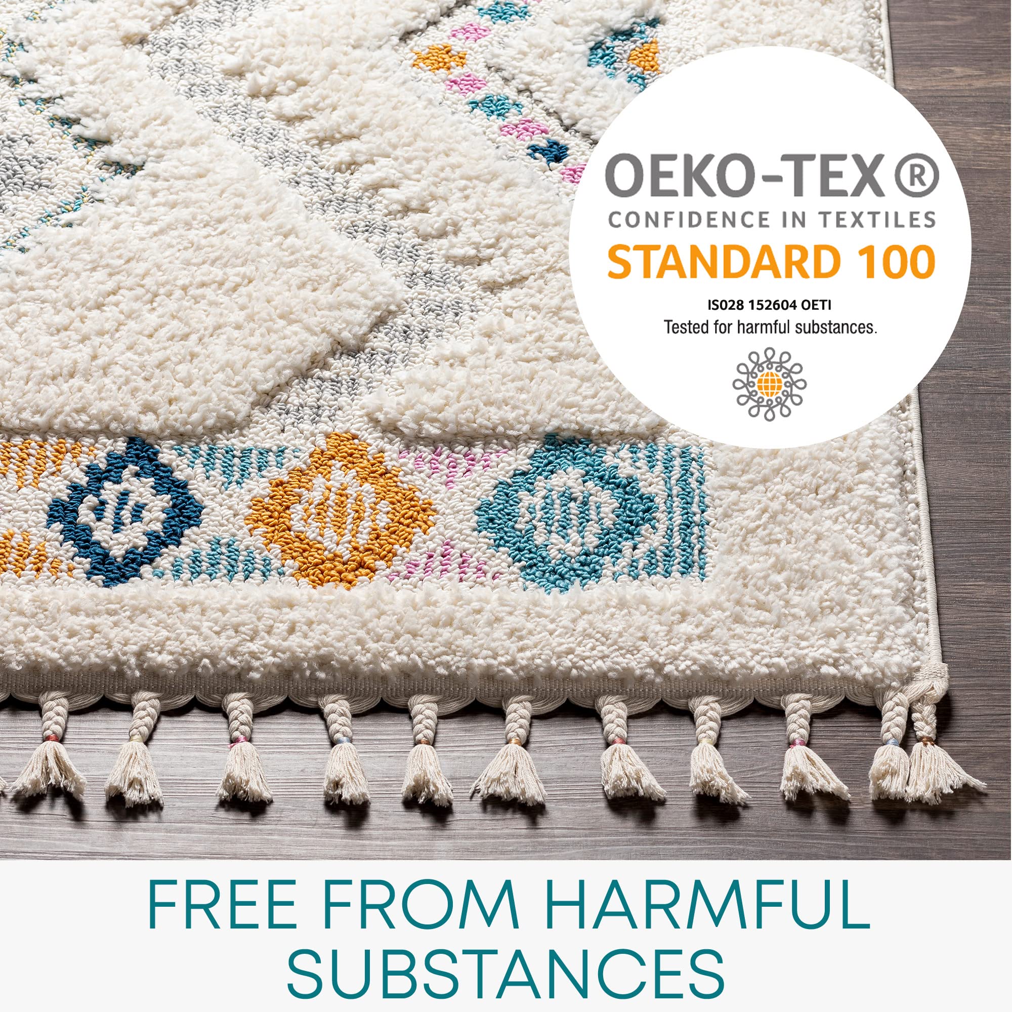 Image secondaire de Tapis Géométrique Scandinave Livabliss - Design Boho Chic 160x213 cm