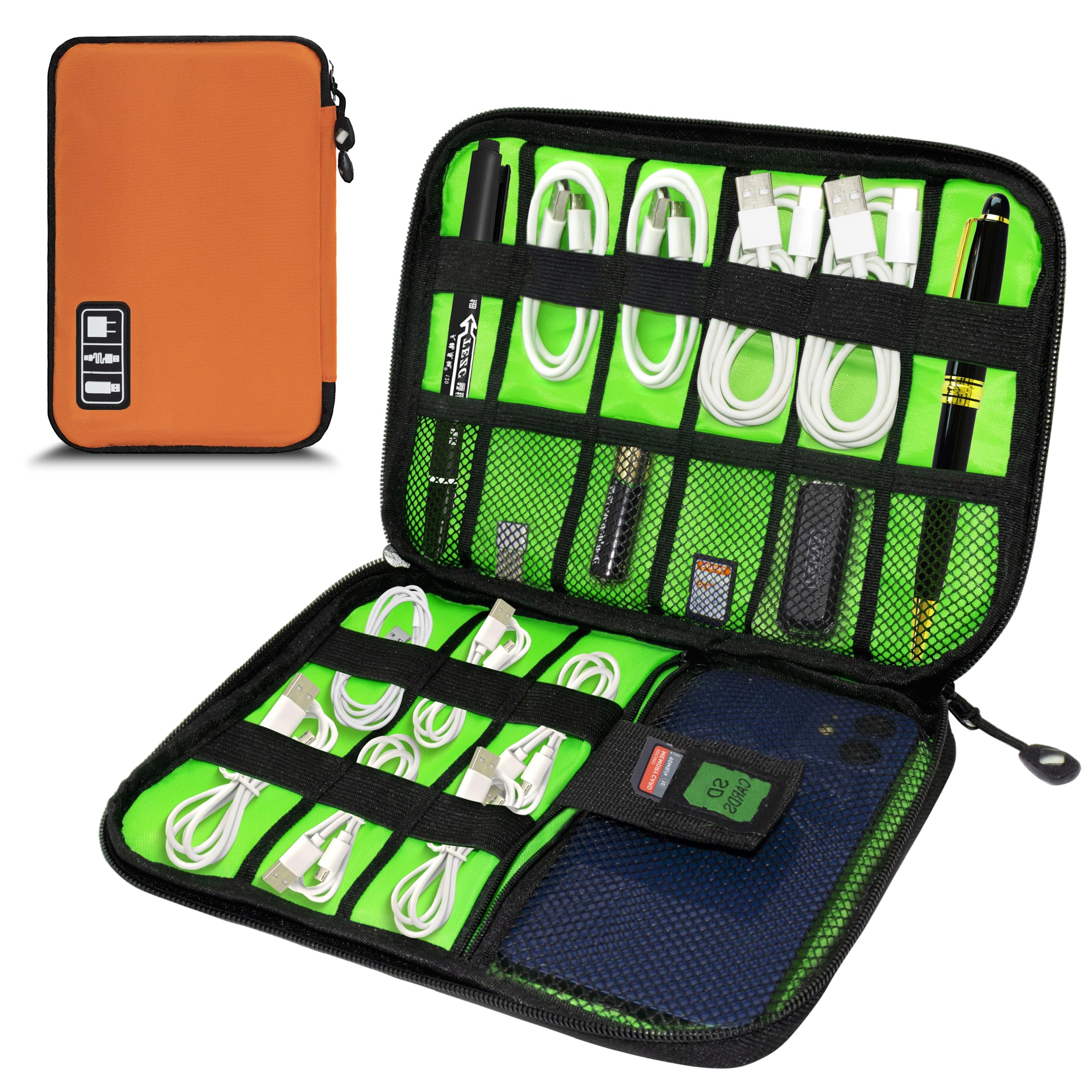 Electronics Organizer,Travel Cord Organizer Pouch,Cable Organizer Bags
