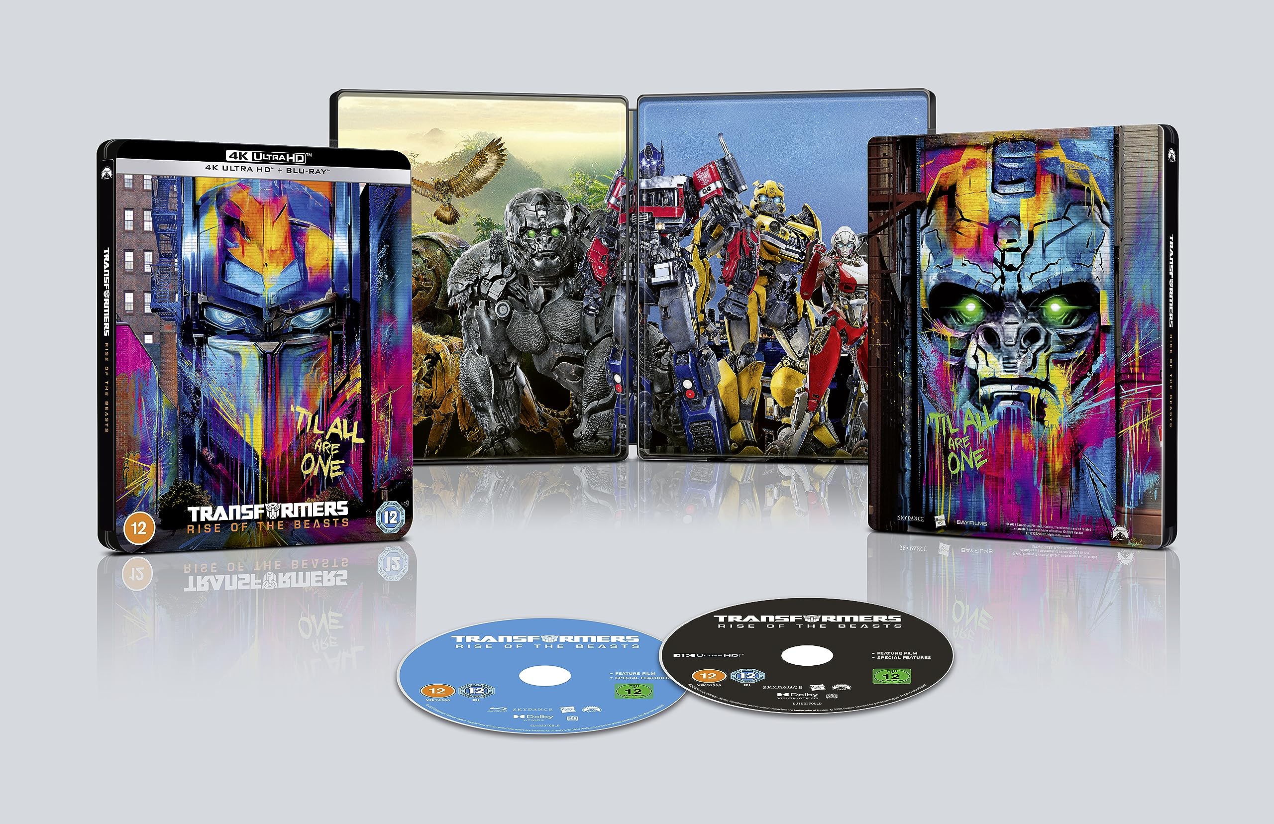 Transformers: Rise of the Beasts 4K UHD + Blu-ray Steelbook