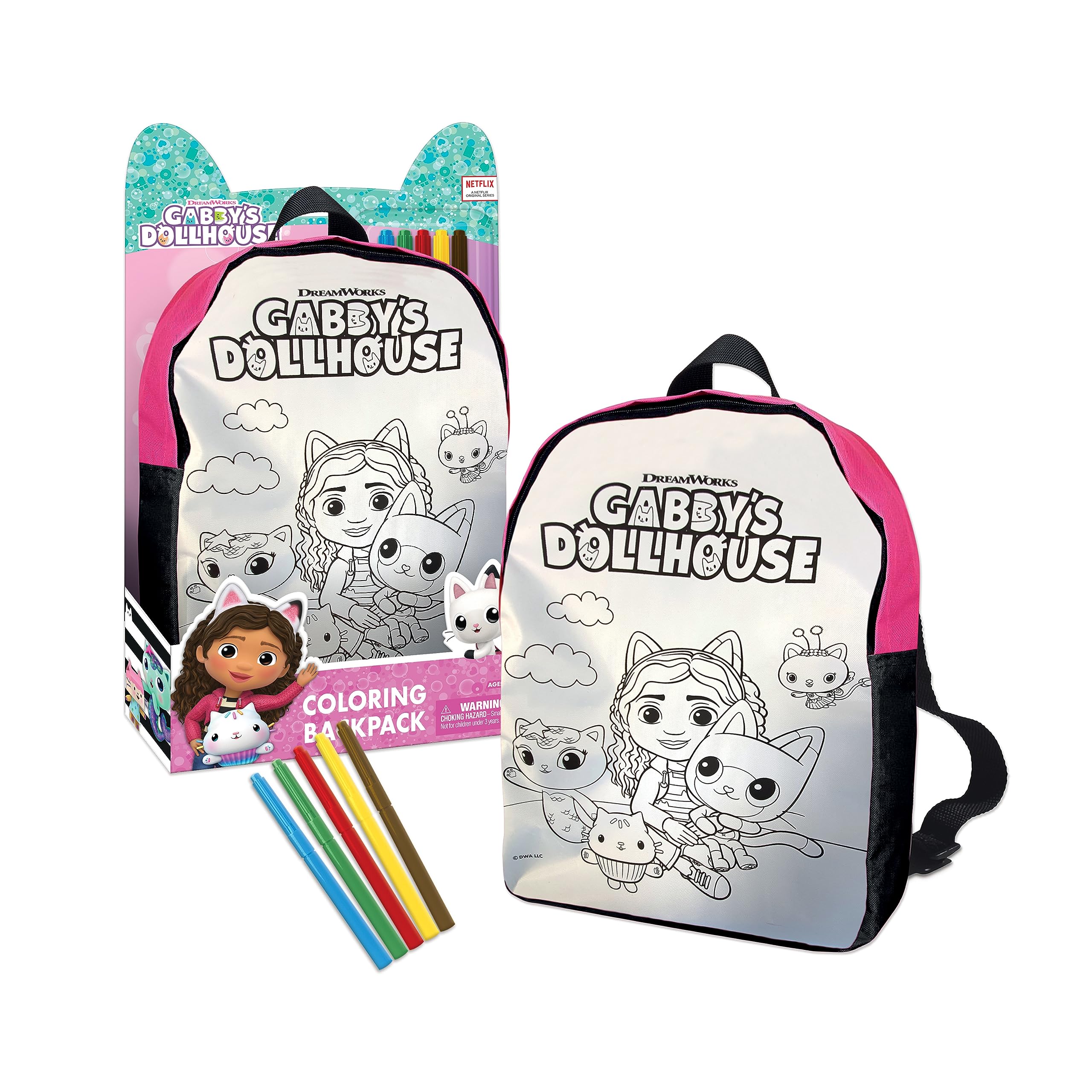 Gabby's Dollhouse Backpack : Amazon.co.za: Jewellery & Luggage