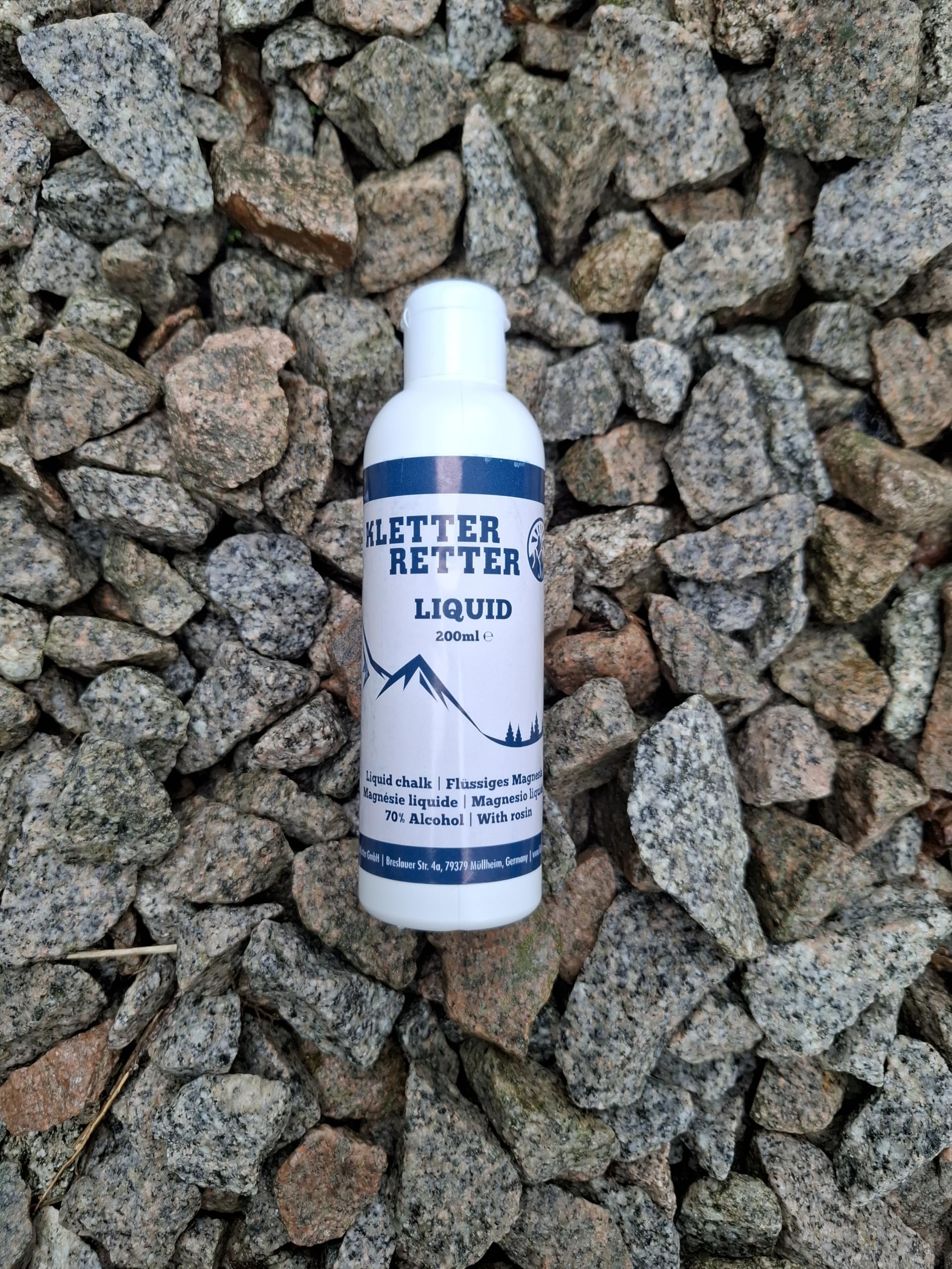 Flüssiges Magnesia 200ml - Liquid Chalk - 3er Packung - Neue Formel: Dicker und Leichter anzuwenden