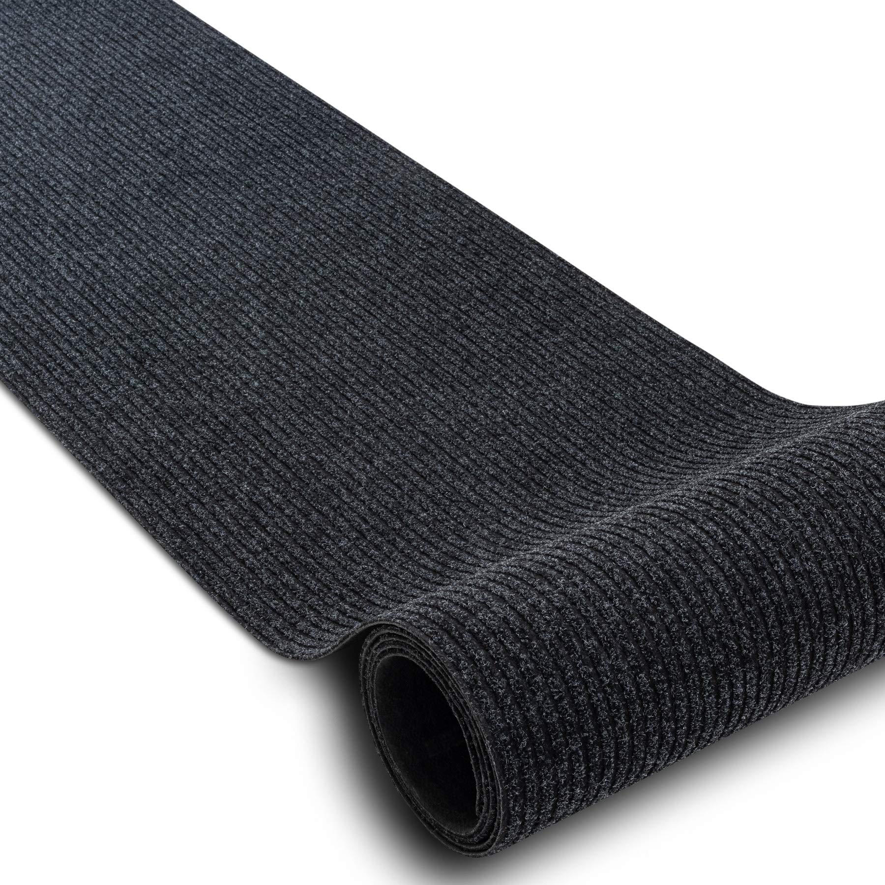 rugsx Zerbino GIN antiscivolo interno esterno antracite 80x120 cm