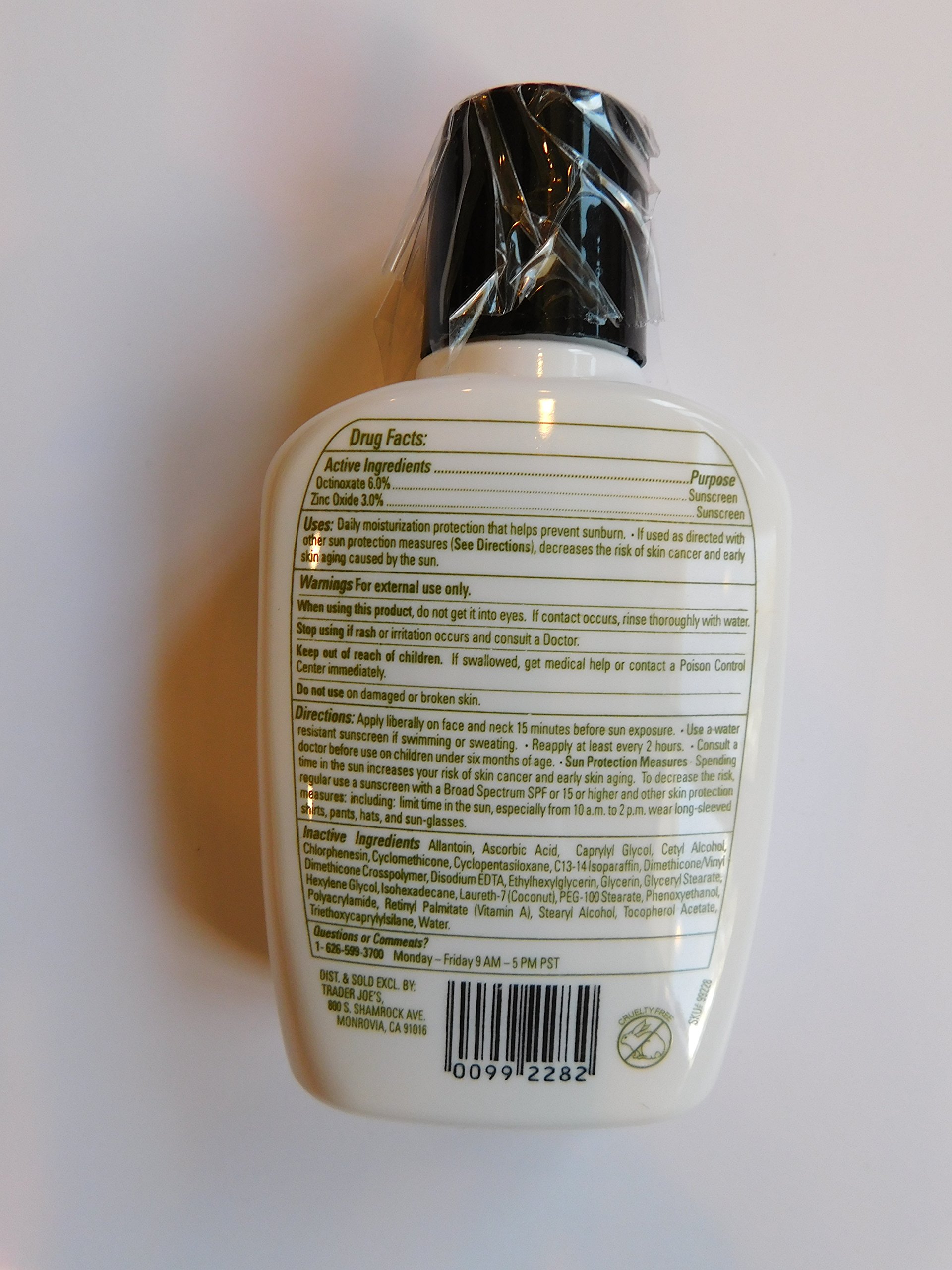 Amazon.com : Trader Joe's Enrich Moisturizing Face Lotion And NY